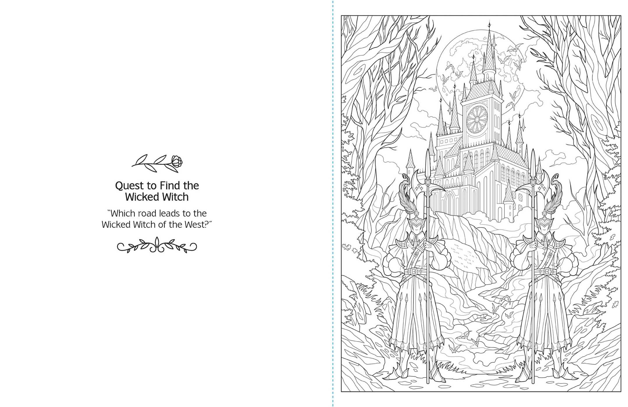 Wicked Witch of Oz Coloring Book