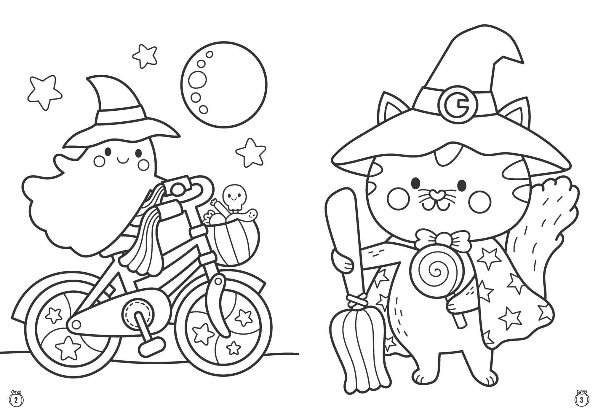 Tricks & Treats! Coloring & Activity Book with Confetti Crayons & 50+ Stickers!