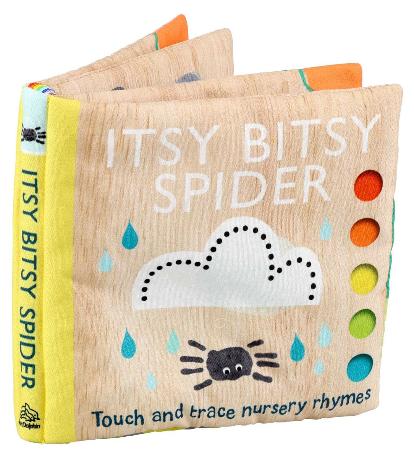 Touch and Trace Nursery Rhymes: Itsy Bitsy Spider Cloth Book