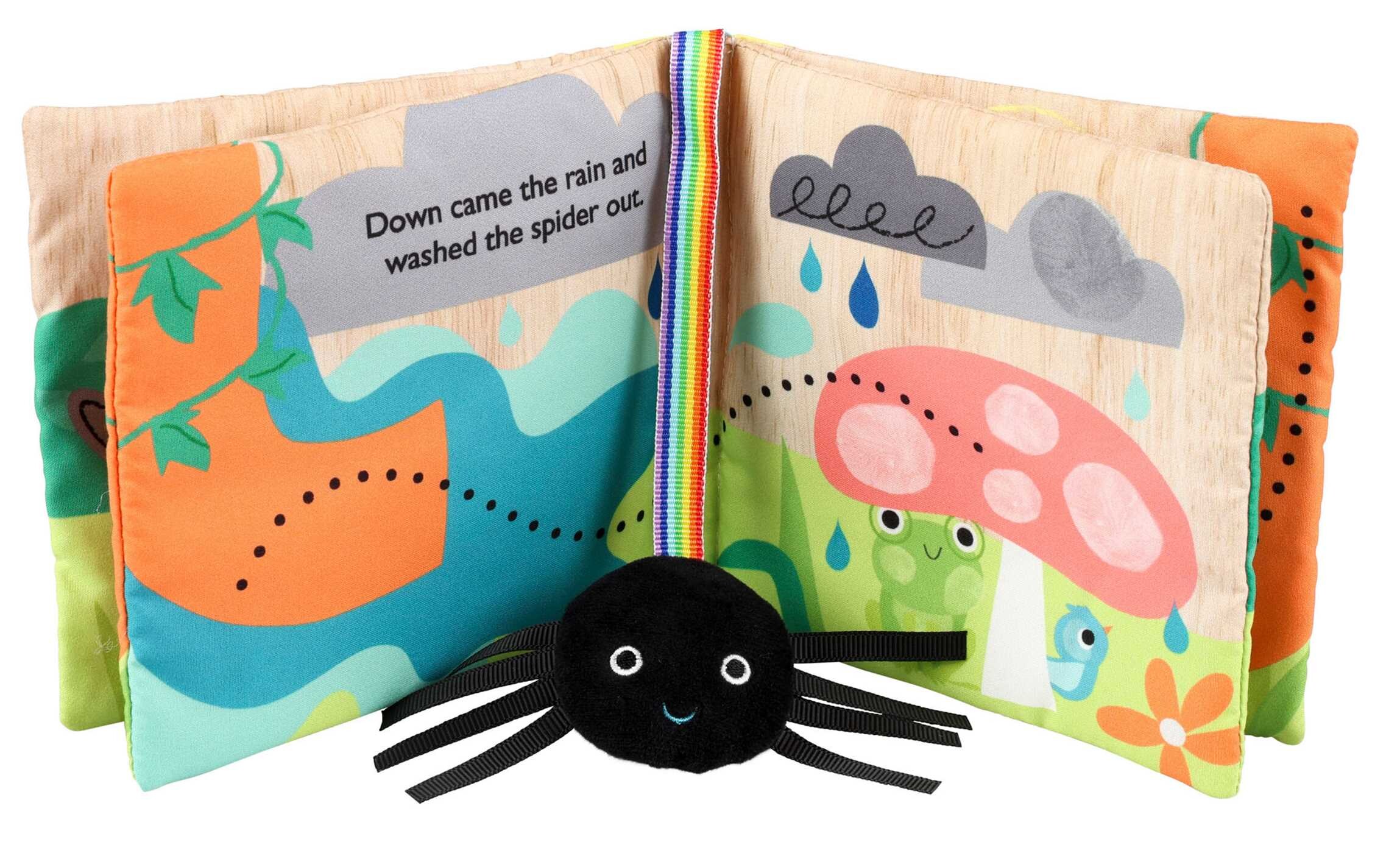 Touch and Trace Nursery Rhymes: Itsy Bitsy Spider Cloth Book