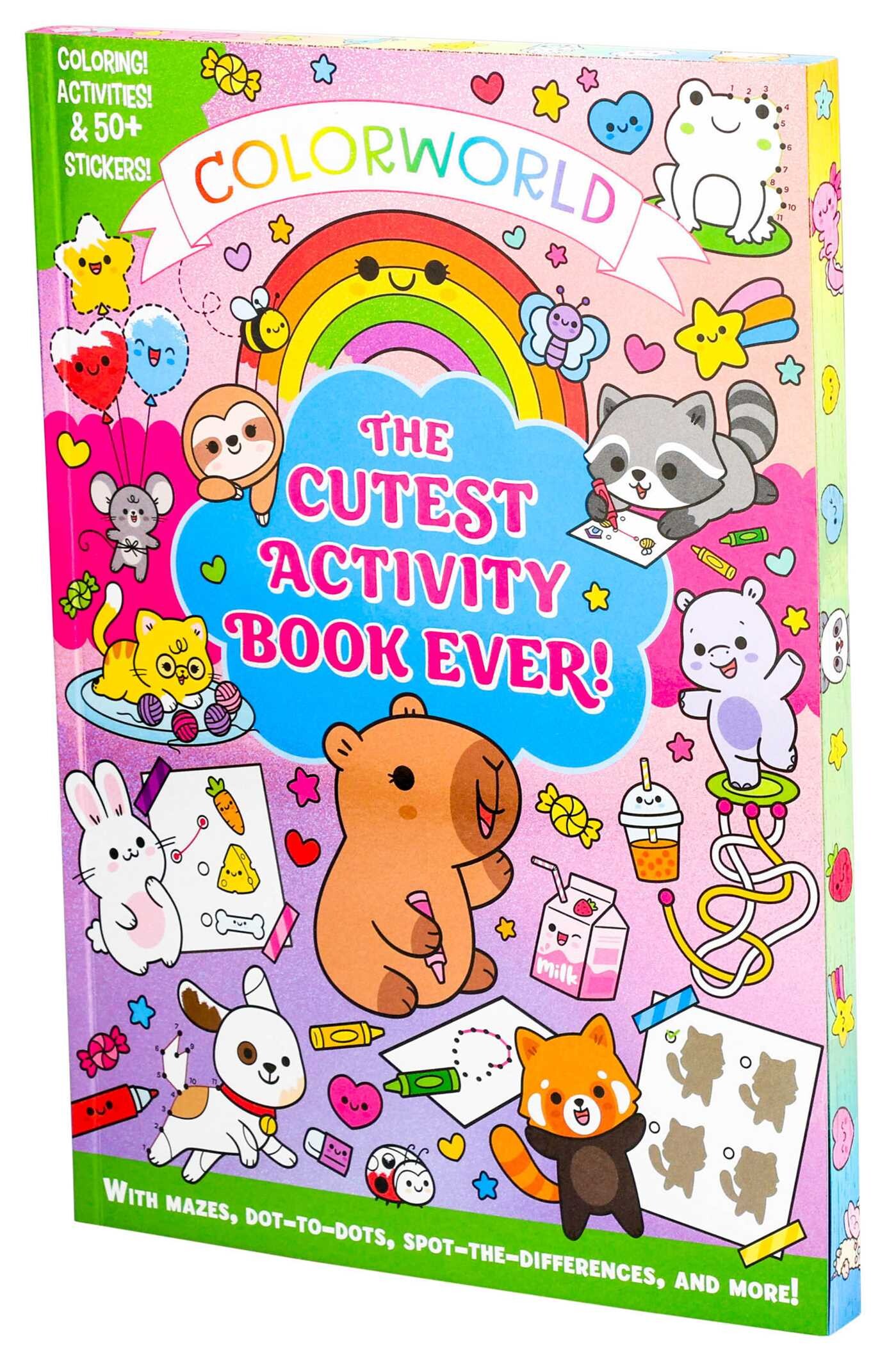 ColorWorld: The Cutest Activity Book Ever!