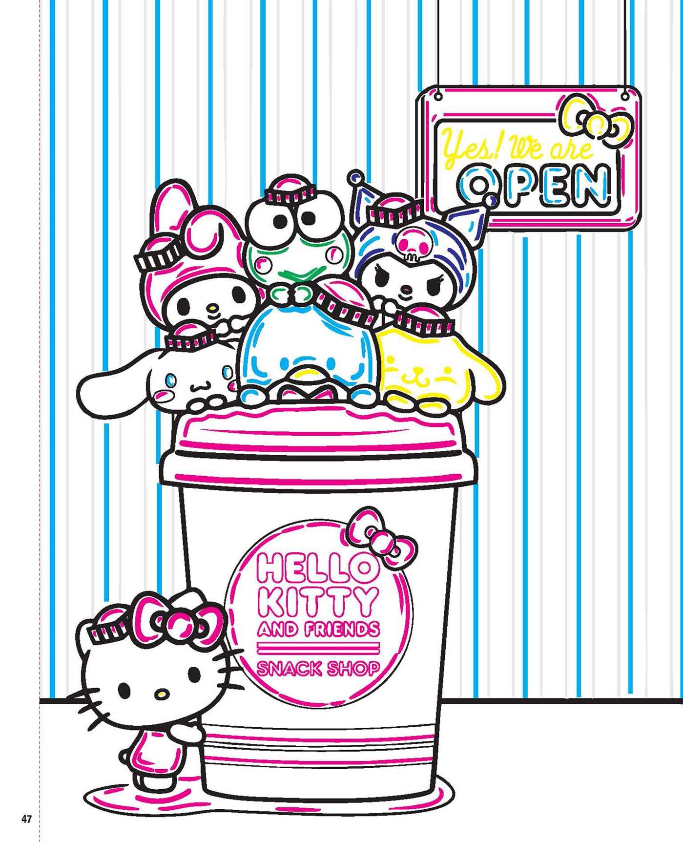 Hello Kitty and Friends Paint with Water