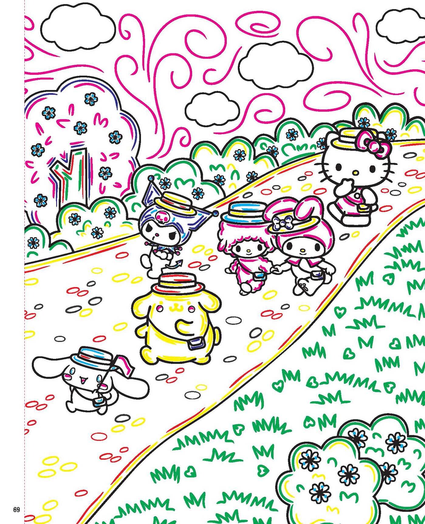 Hello Kitty and Friends Paint with Water