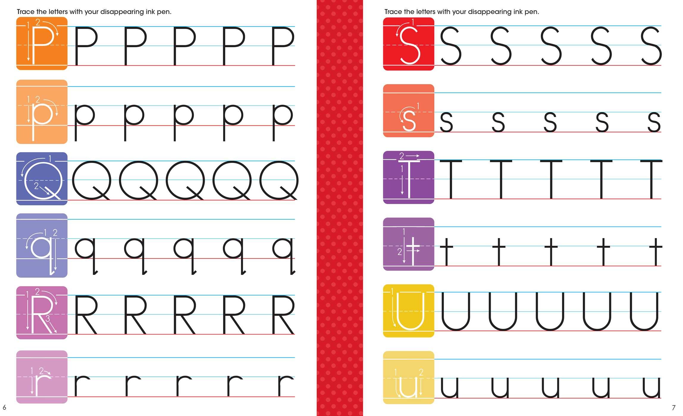 Ready to Learn Disappearing Ink Workbook