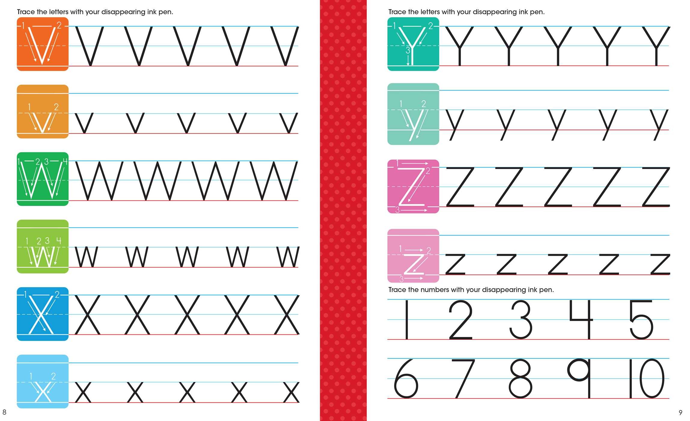Ready to Learn Disappearing Ink Workbook