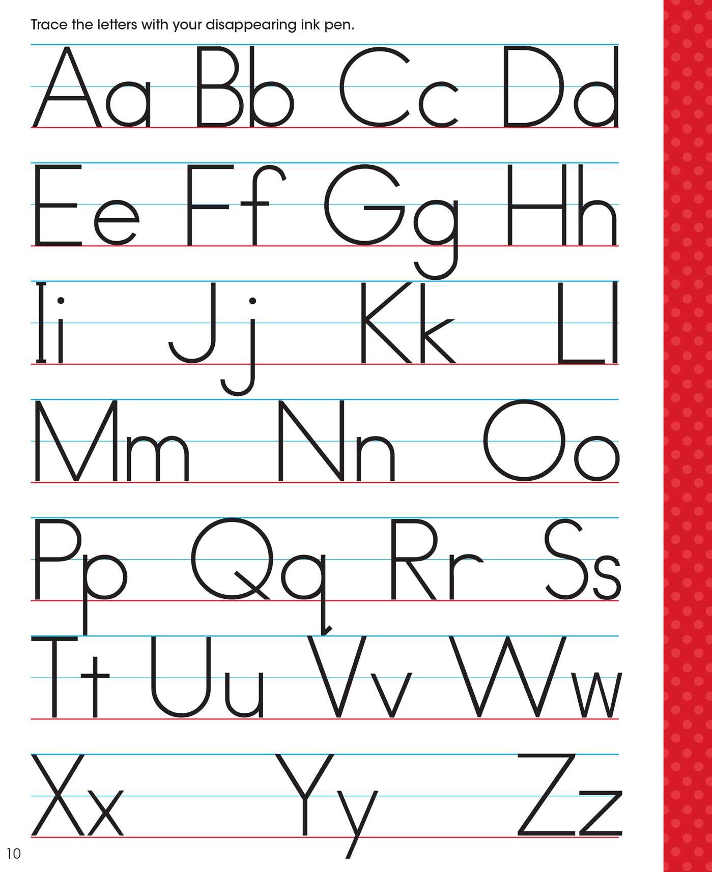 Ready to Learn Disappearing Ink Workbook