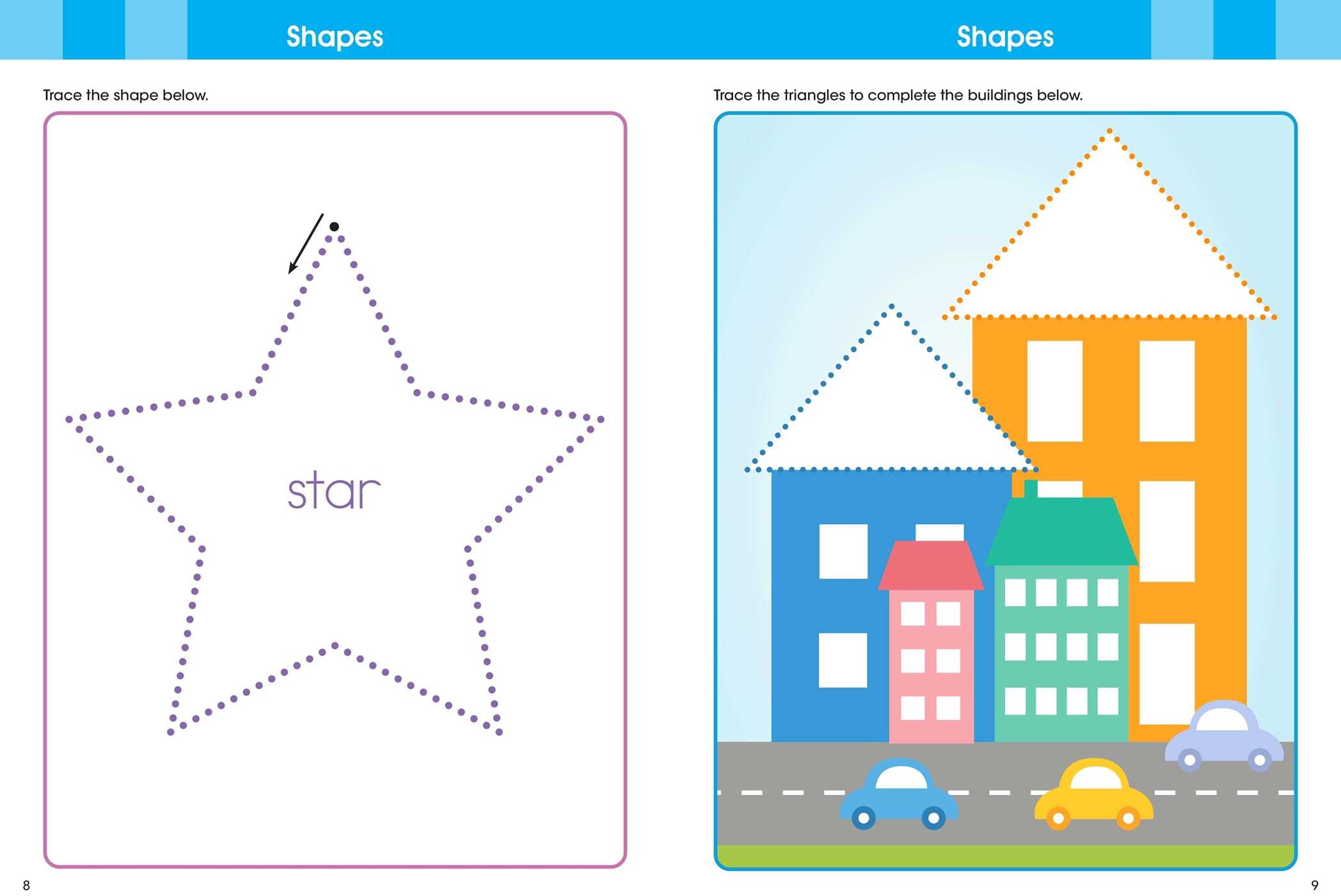Ready to Learn: Preschool Colors & Shapes Workbook