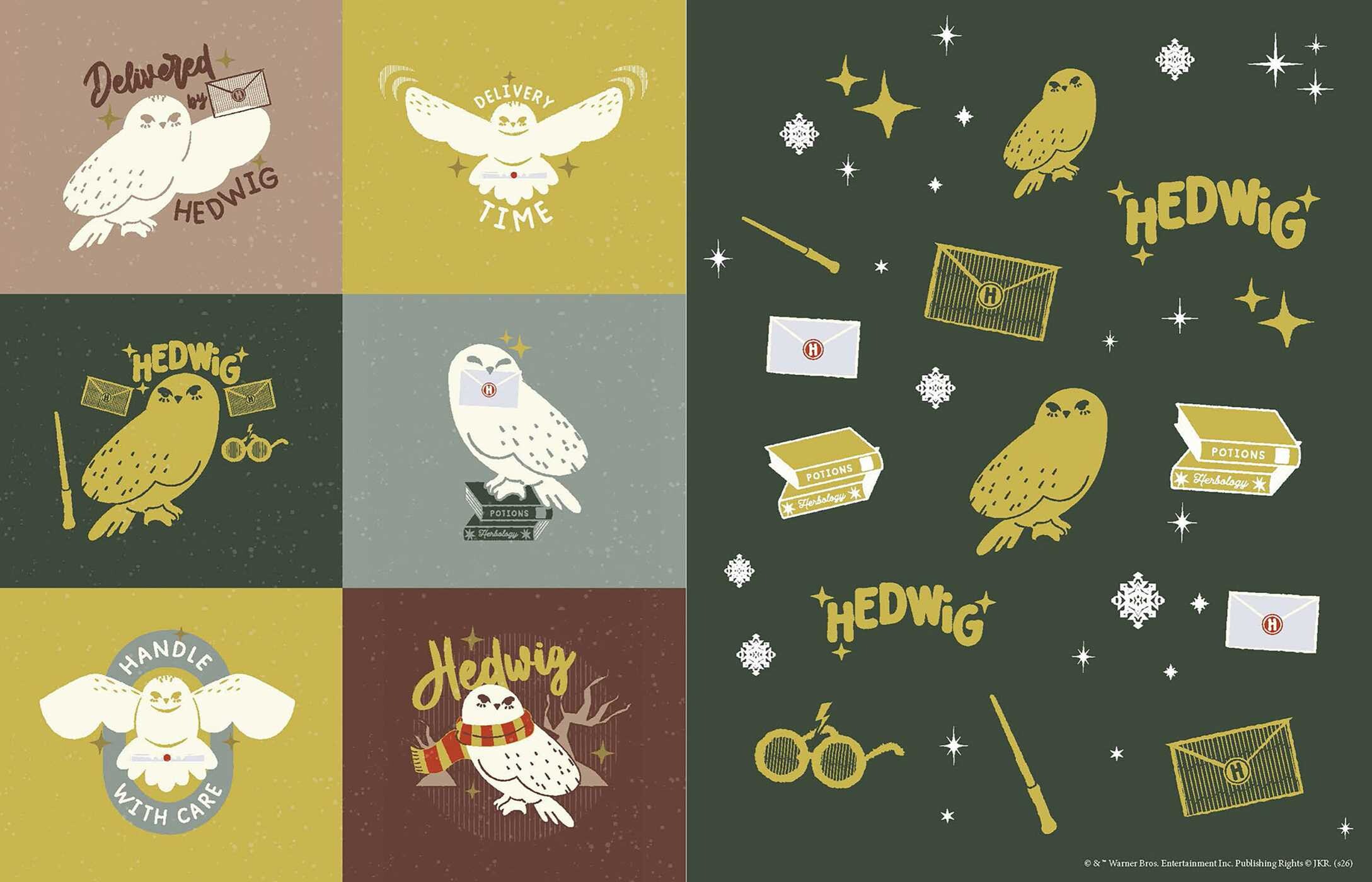 Harry Potter Christmas Stickers