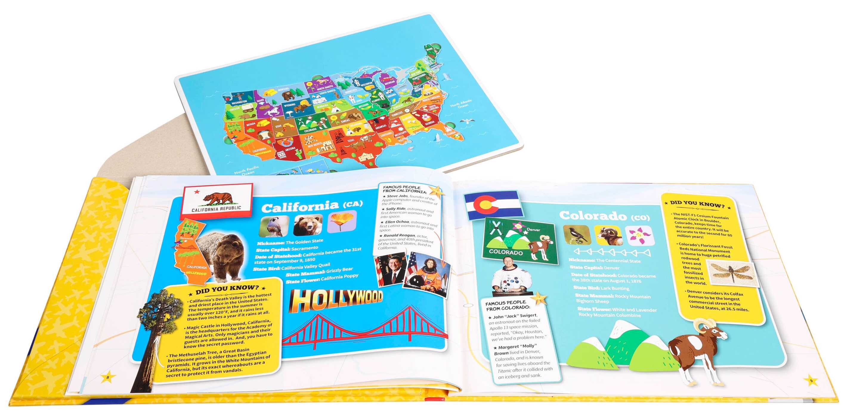 Smithsonian Kids Jigsaw Journeys: The 50 States