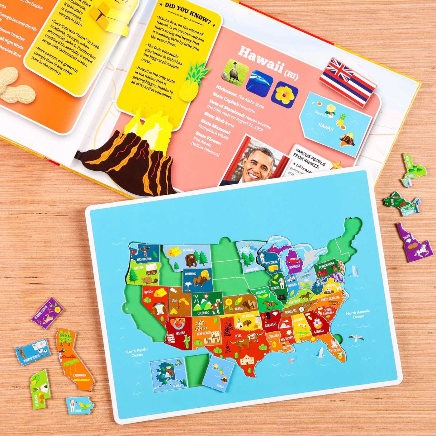Smithsonian Kids Jigsaw Journeys: The 50 States