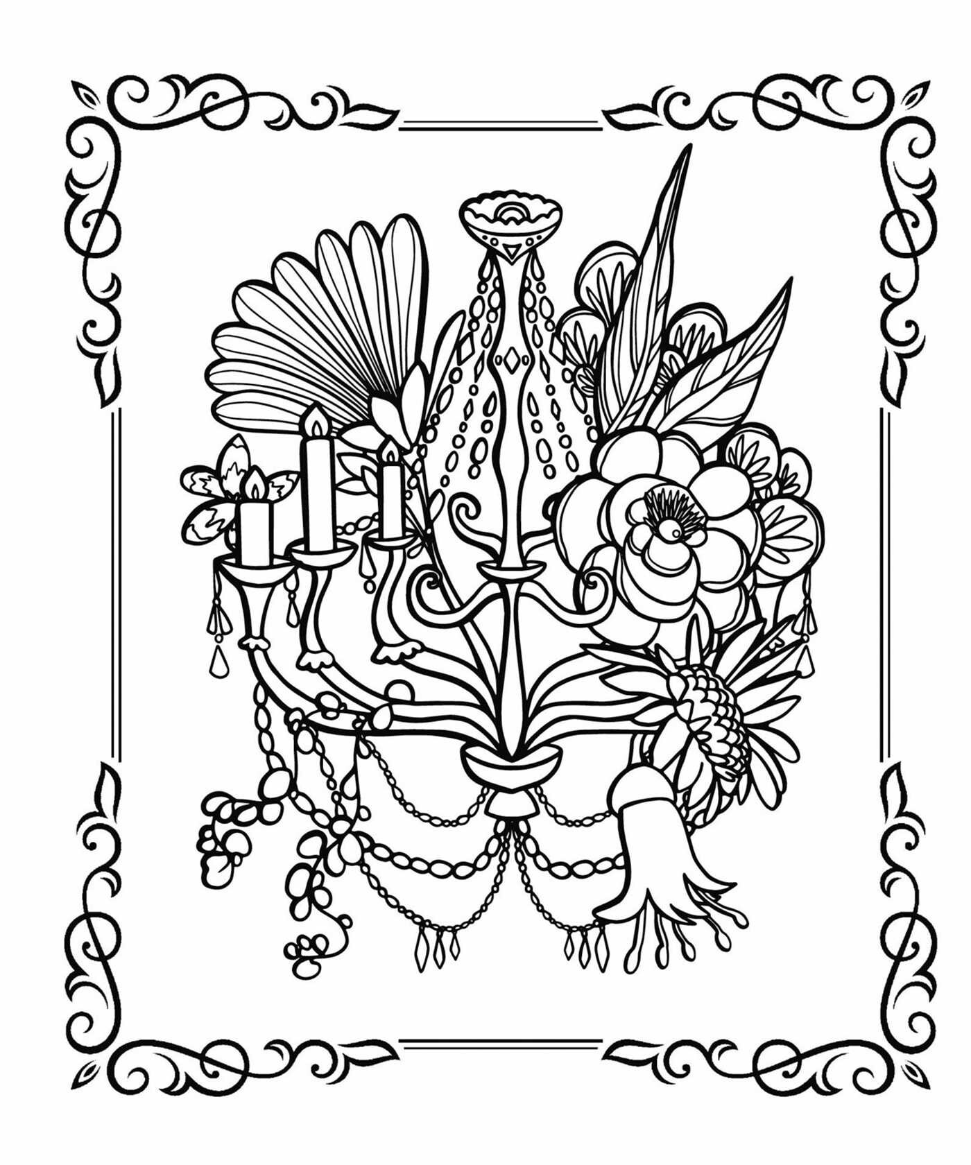 Cozy Boutiques Coloring Book
