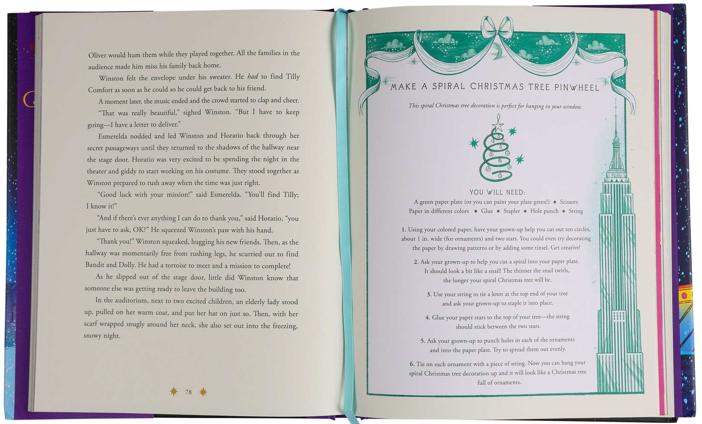 How Winston Delivered a Christmas Wish: A Christmas Advent Story with Crafts, Traditions, and More