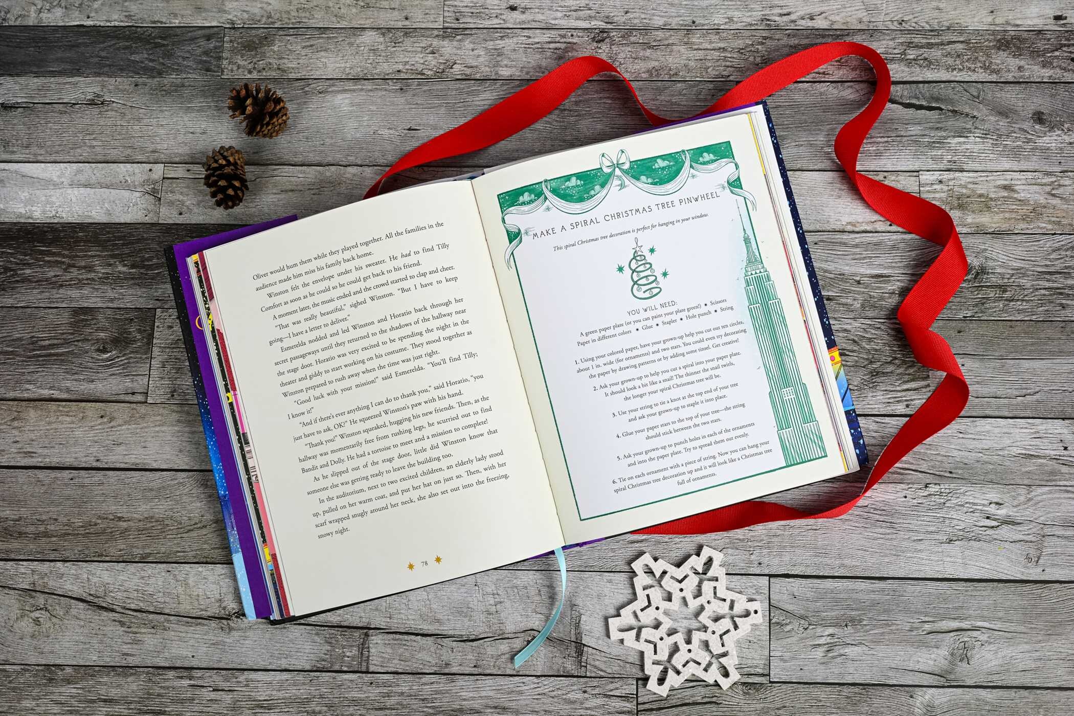 How Winston Delivered a Christmas Wish: A Christmas Advent Story with Crafts, Traditions, and More