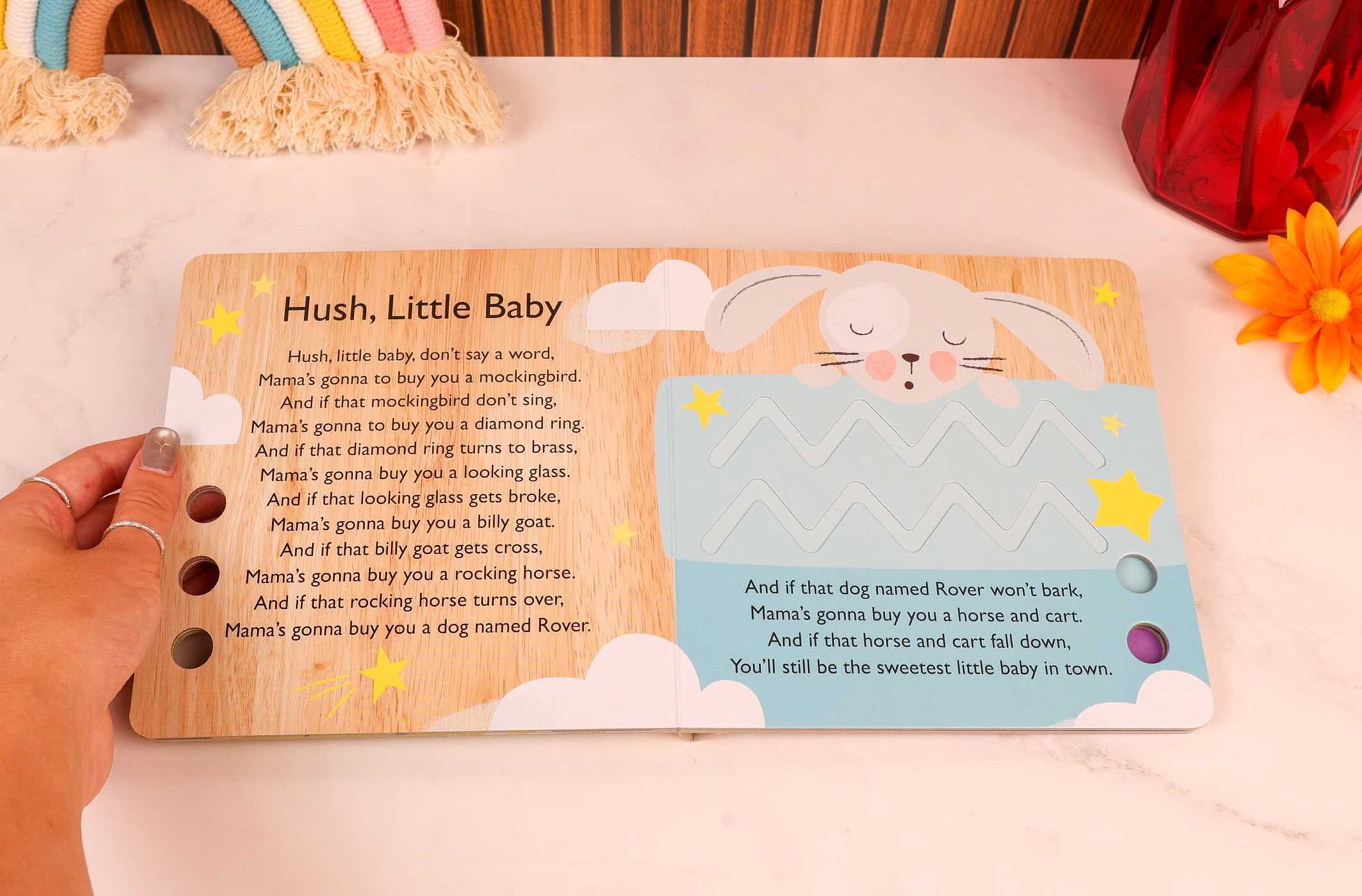 Touch and Trace Nursery Rhymes: I Love You, You Love Me (Board Book for Babies and Toddlers 0-2 years old)