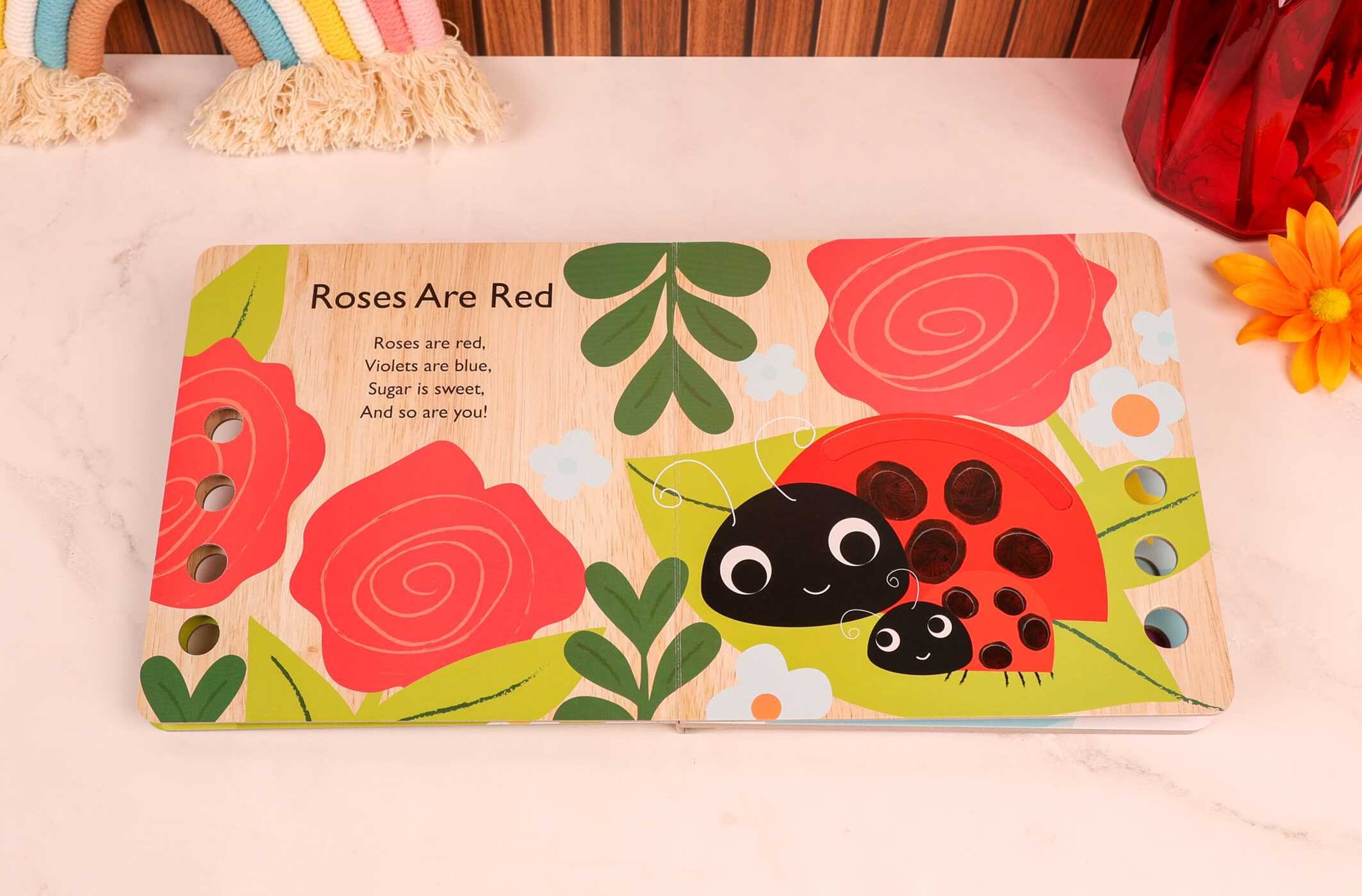 Touch and Trace Nursery Rhymes: I Love You, You Love Me (Board Book for Babies and Toddlers 0-2 years old)