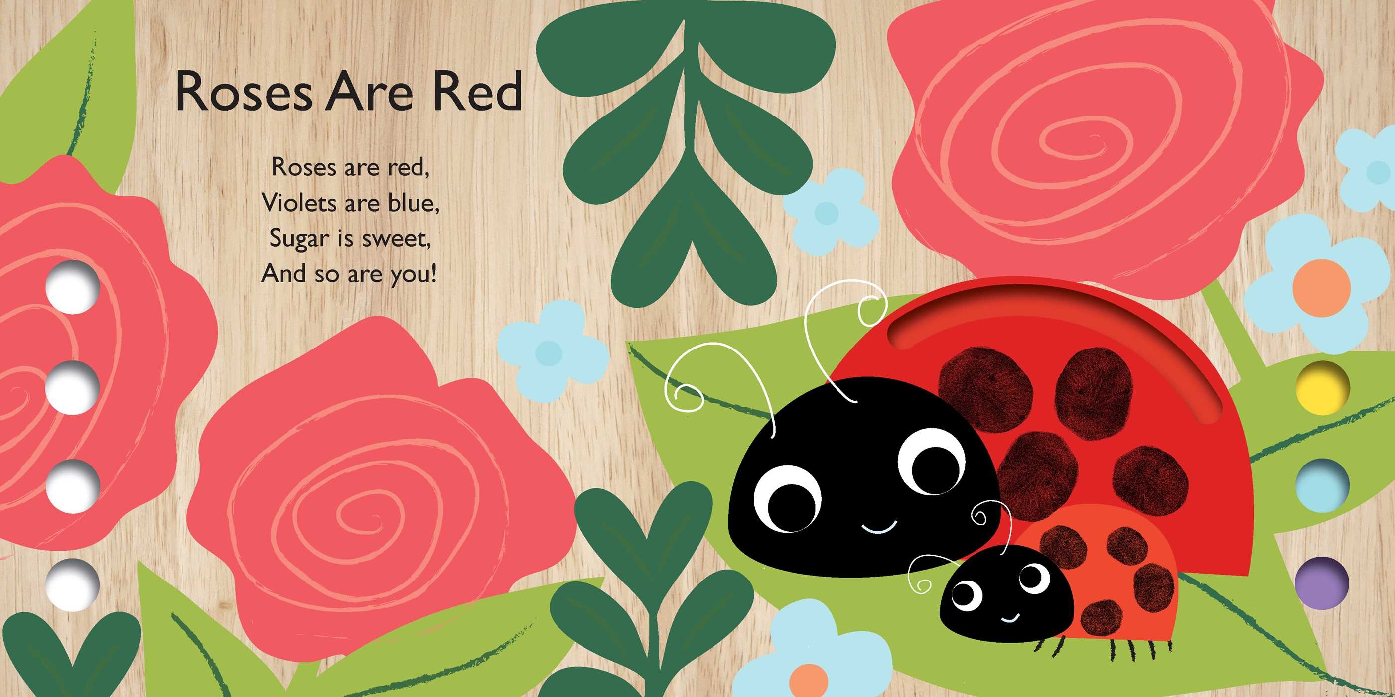 Touch and Trace Nursery Rhymes: I Love You, You Love Me (Board Book for Babies and Toddlers 0-2 years old)