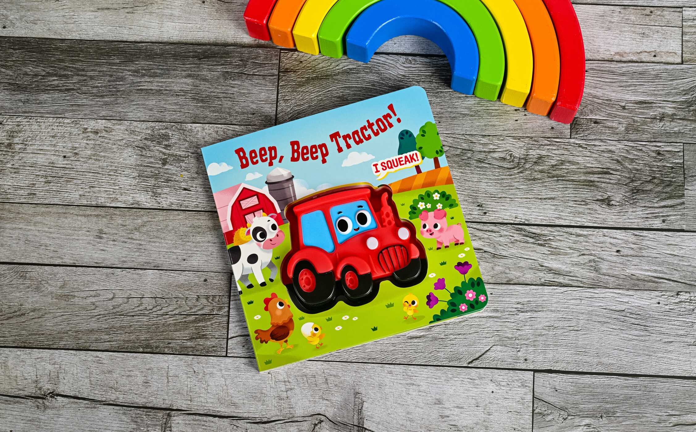 Squeeze & Squeak: Beep, Beep Tractor!