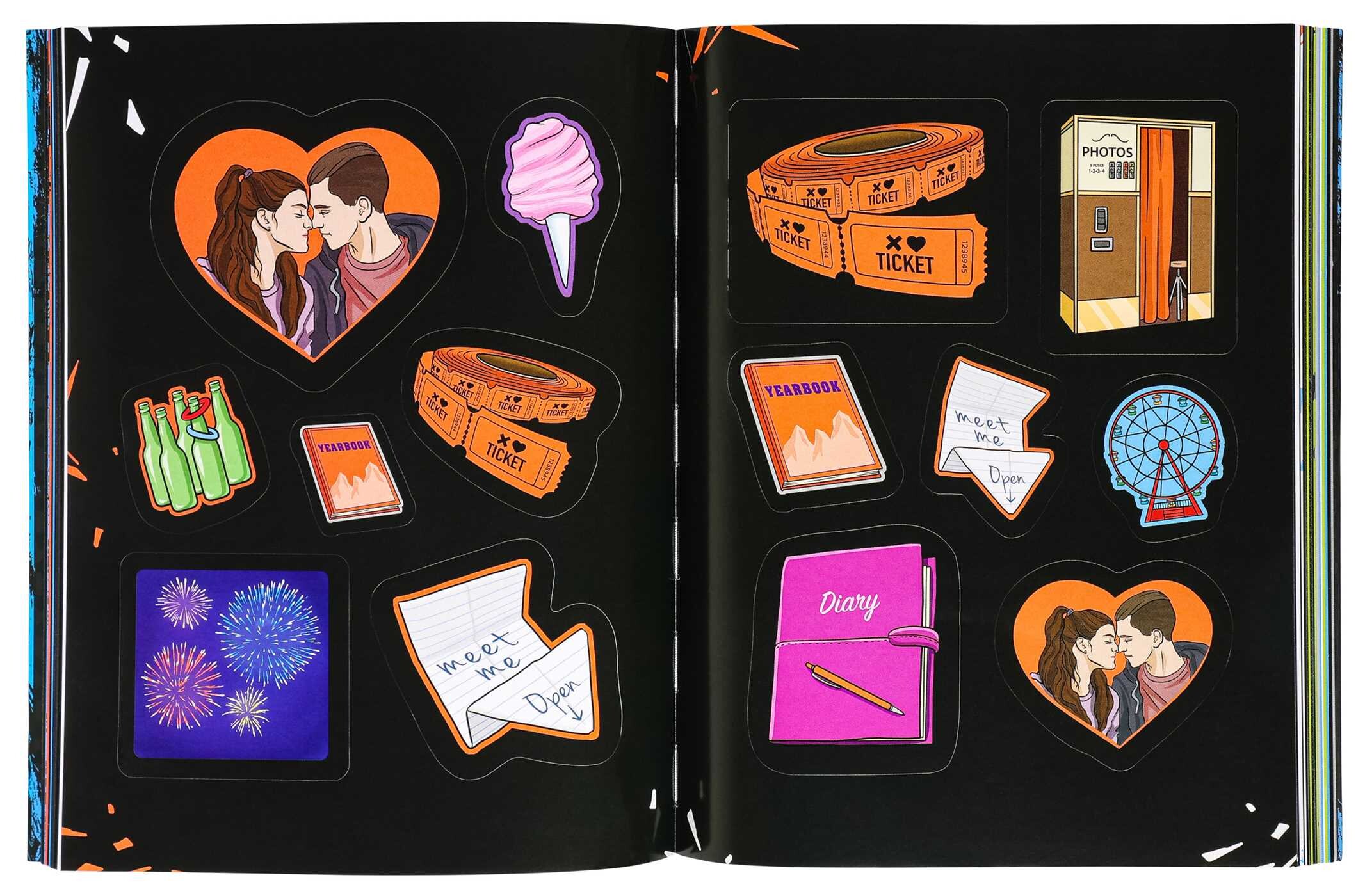 Navessa Allen Lights Out Stickers (Official Sticker Book)