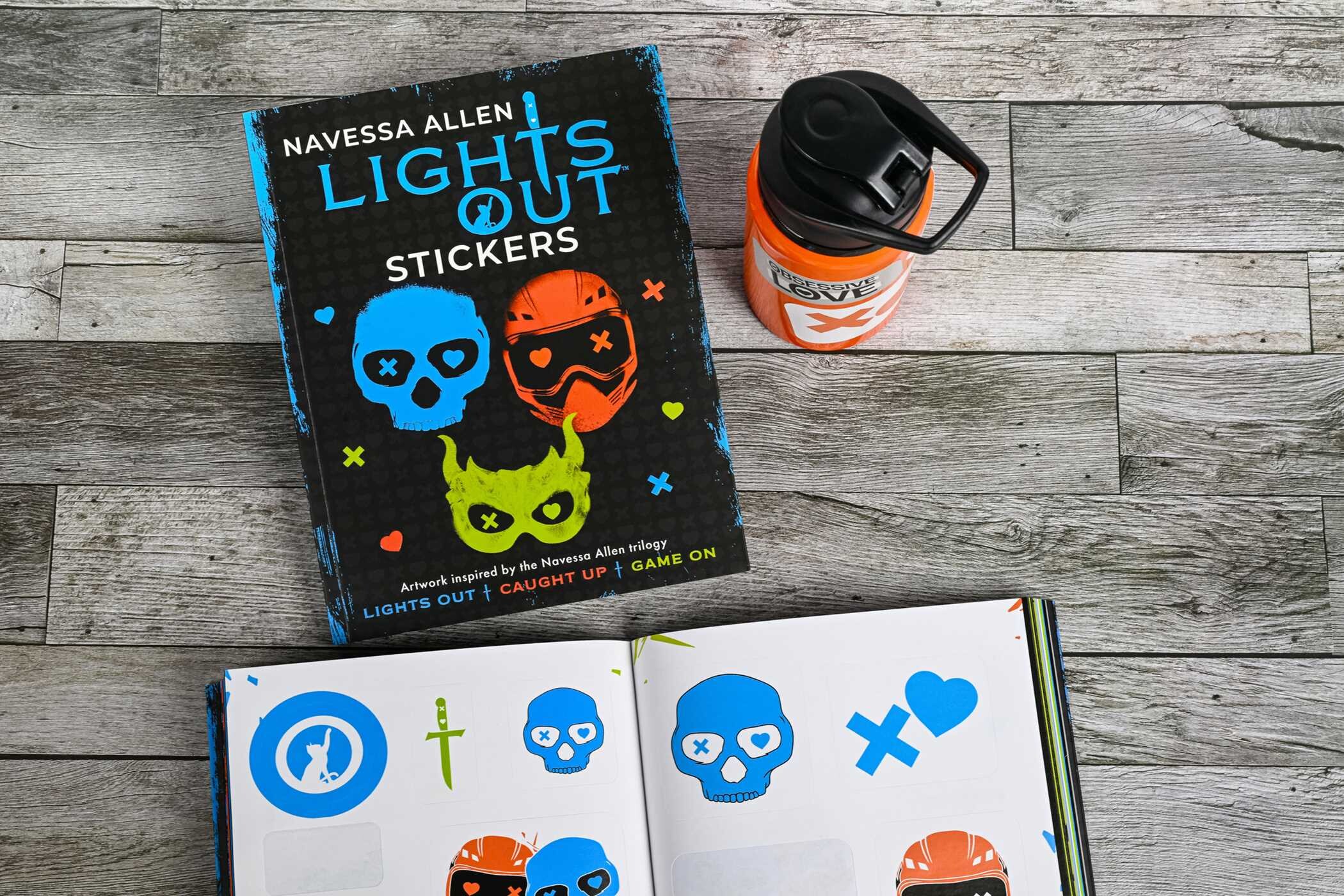 Navessa Allen Lights Out Stickers (Official Sticker Book)