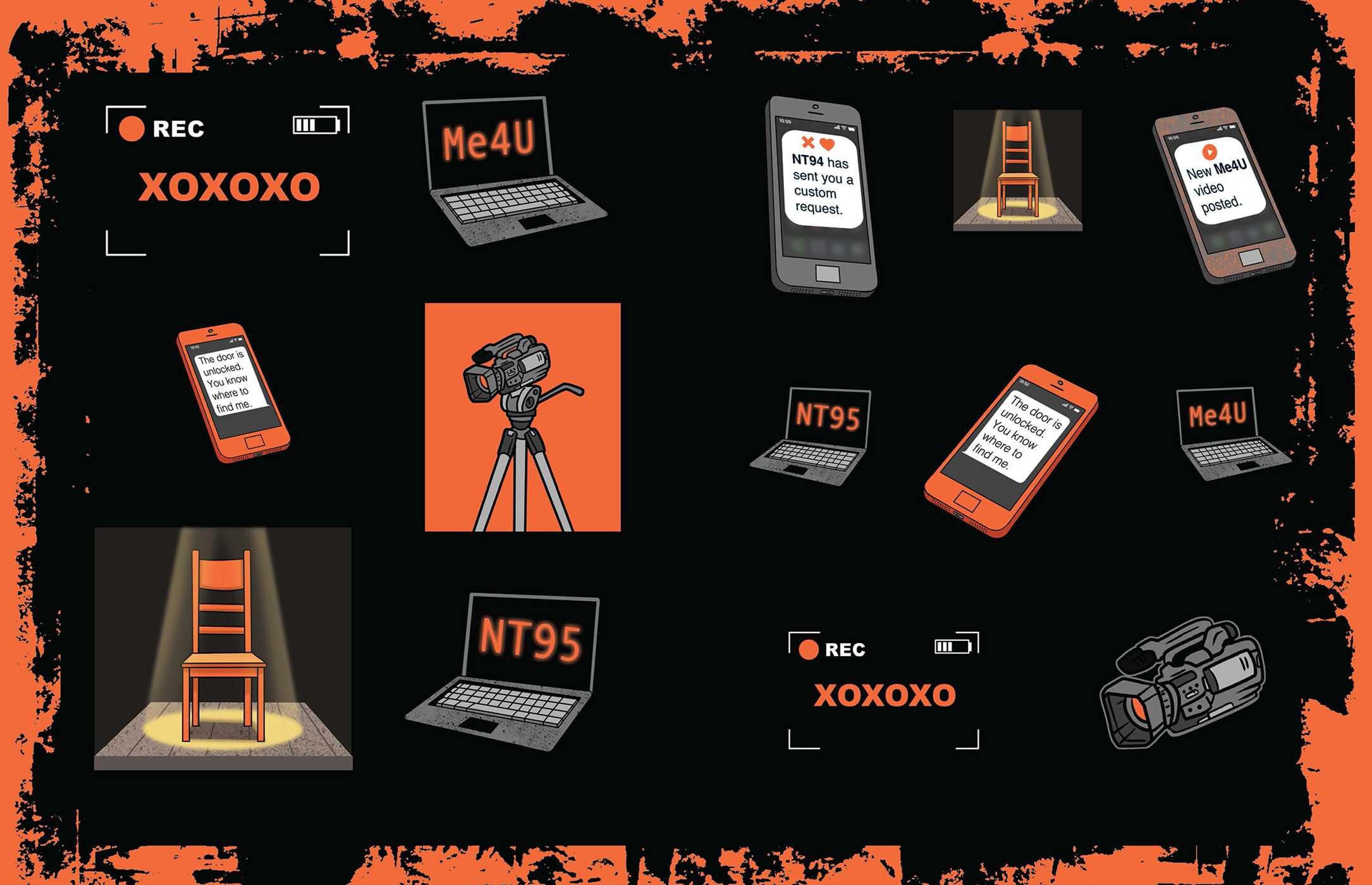 Navessa Allen Lights Out Stickers (Official Sticker Book)