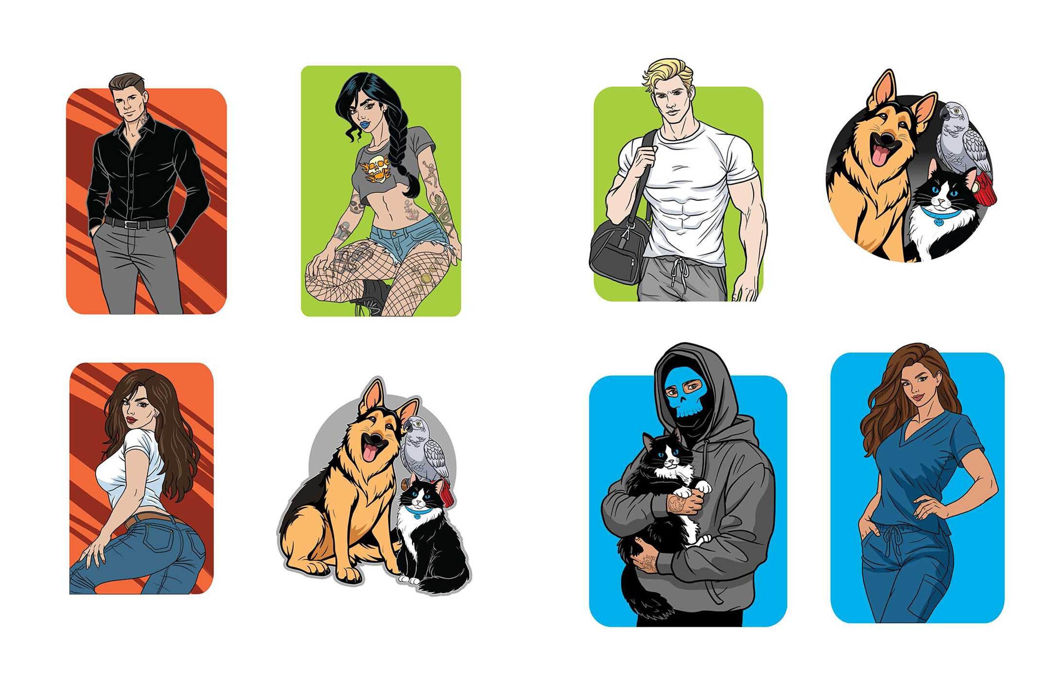 Navessa Allen Lights Out Stickers (Official Sticker Book)