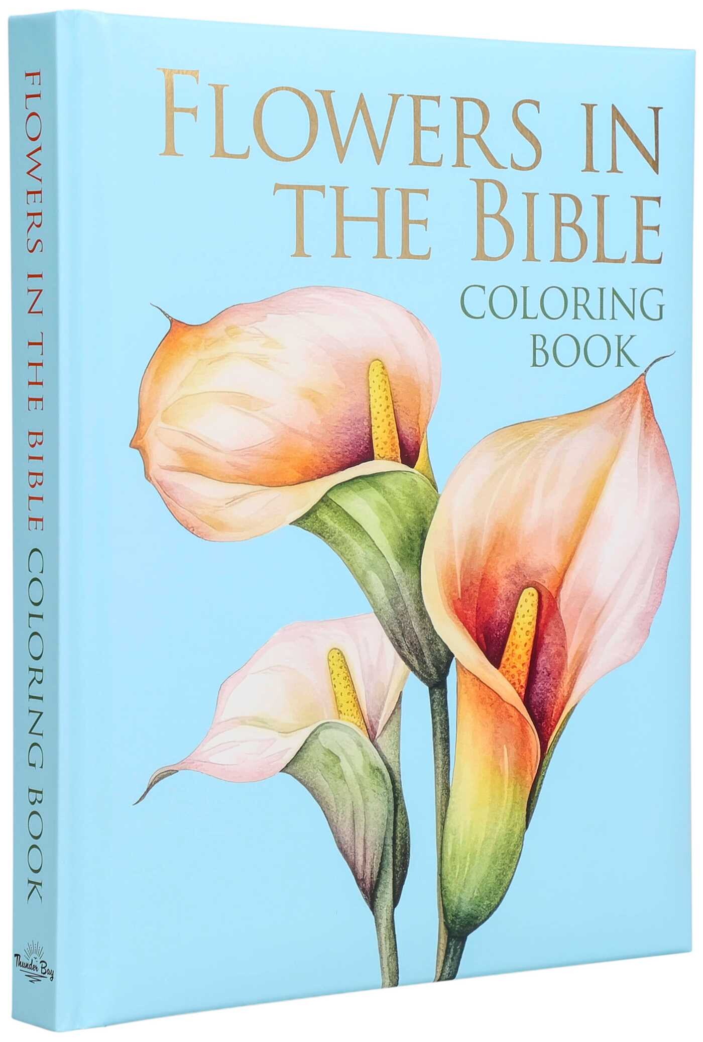 Flowers in the Bible Coloring Book