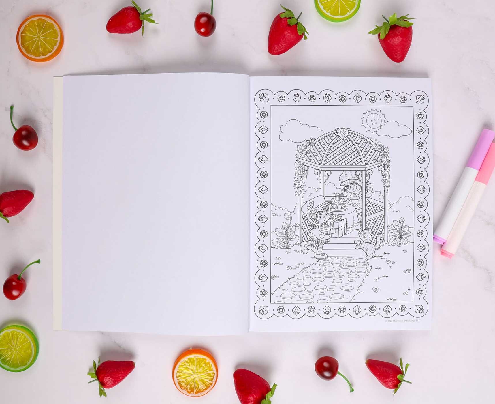 World of Strawberry Shortcake Coloring