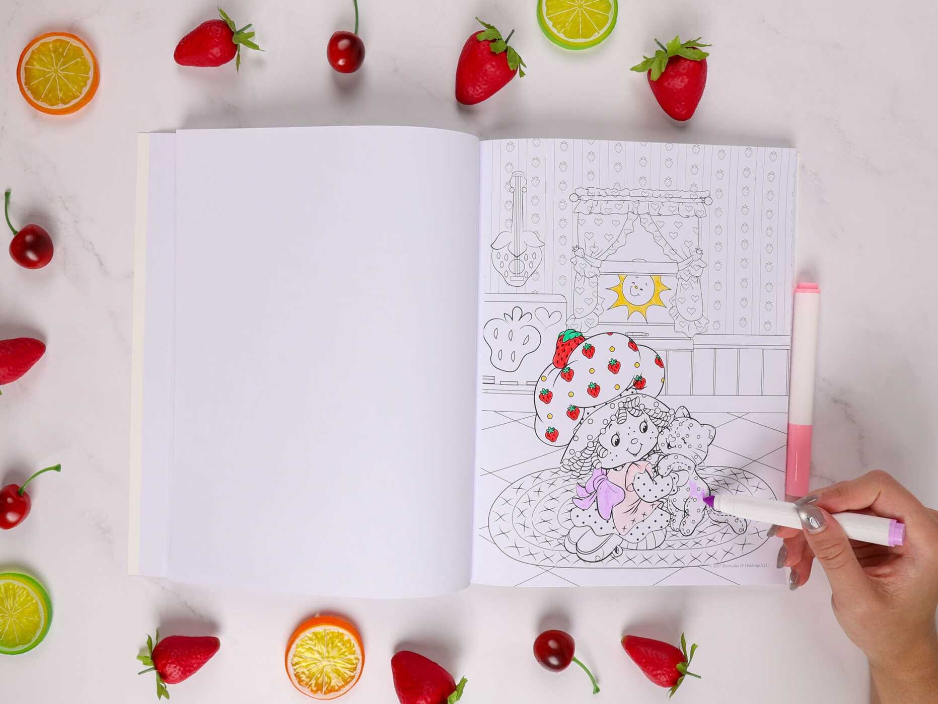 World of Strawberry Shortcake Coloring