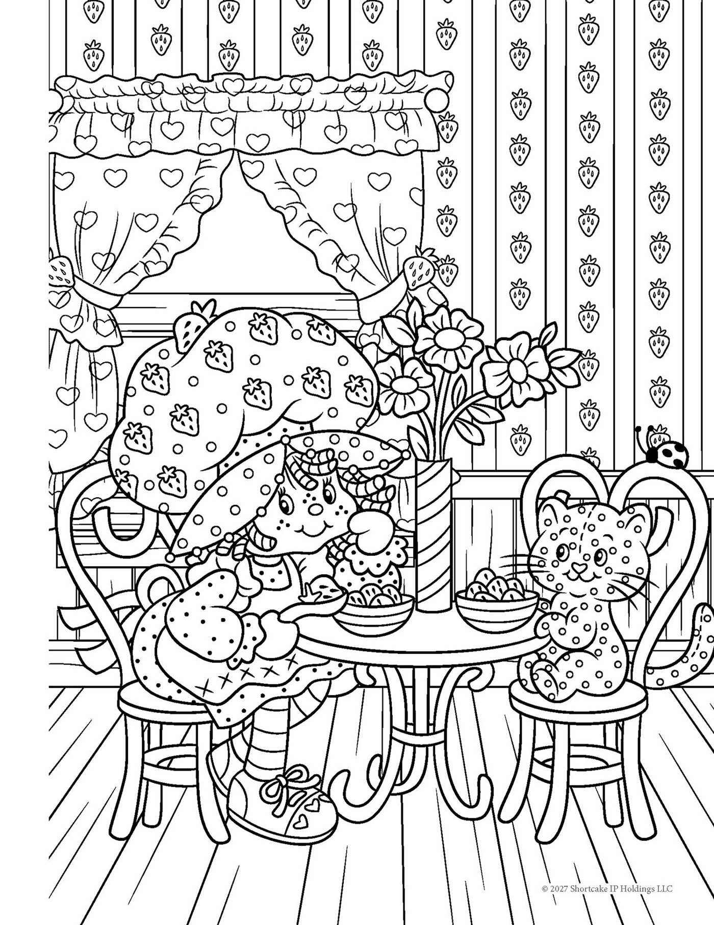 World of Strawberry Shortcake Coloring