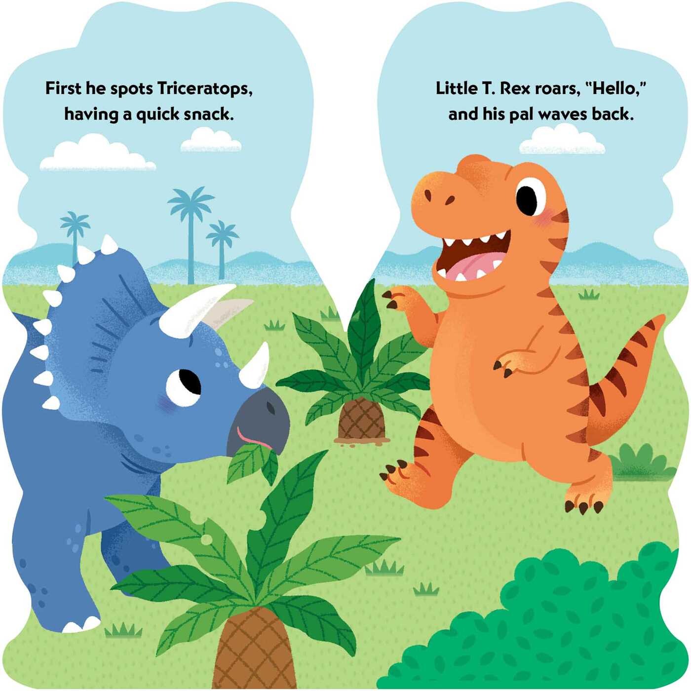 Little Shaped Board Books: Little T. Rex