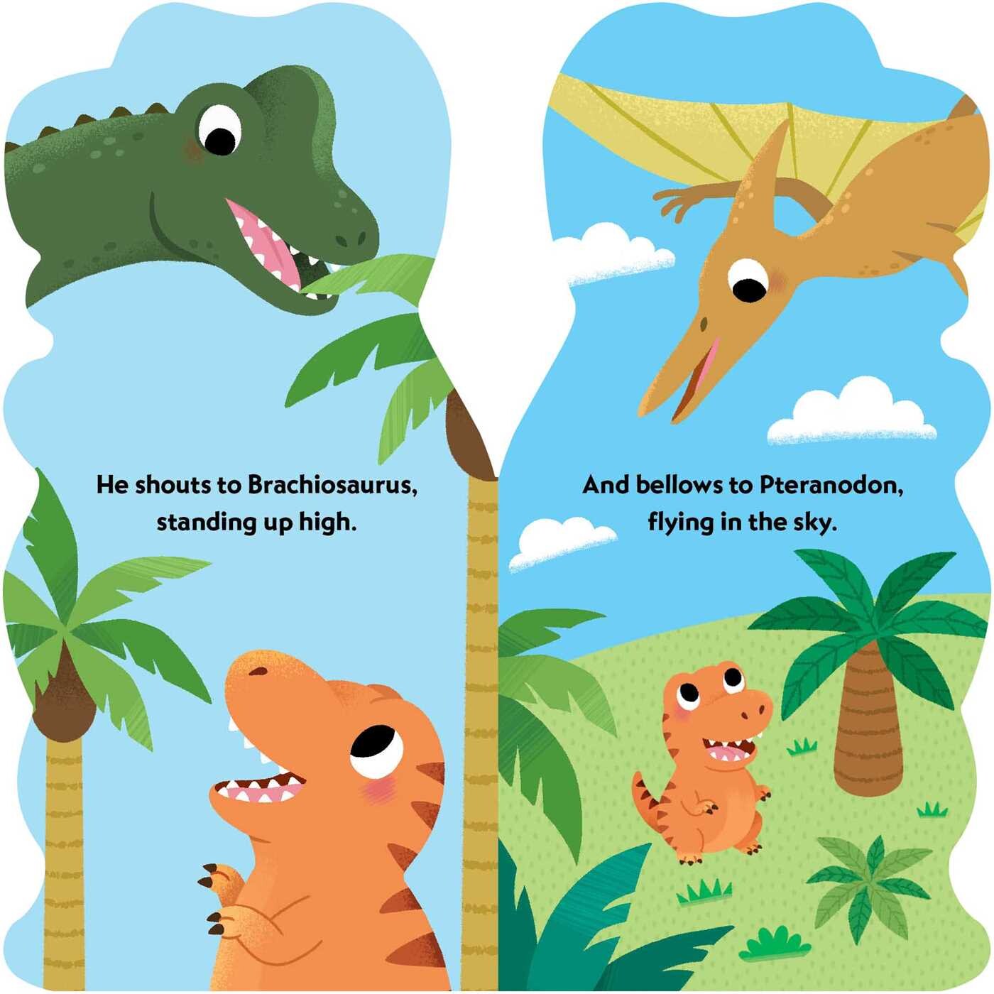 Little Shaped Board Books: Little T. Rex
