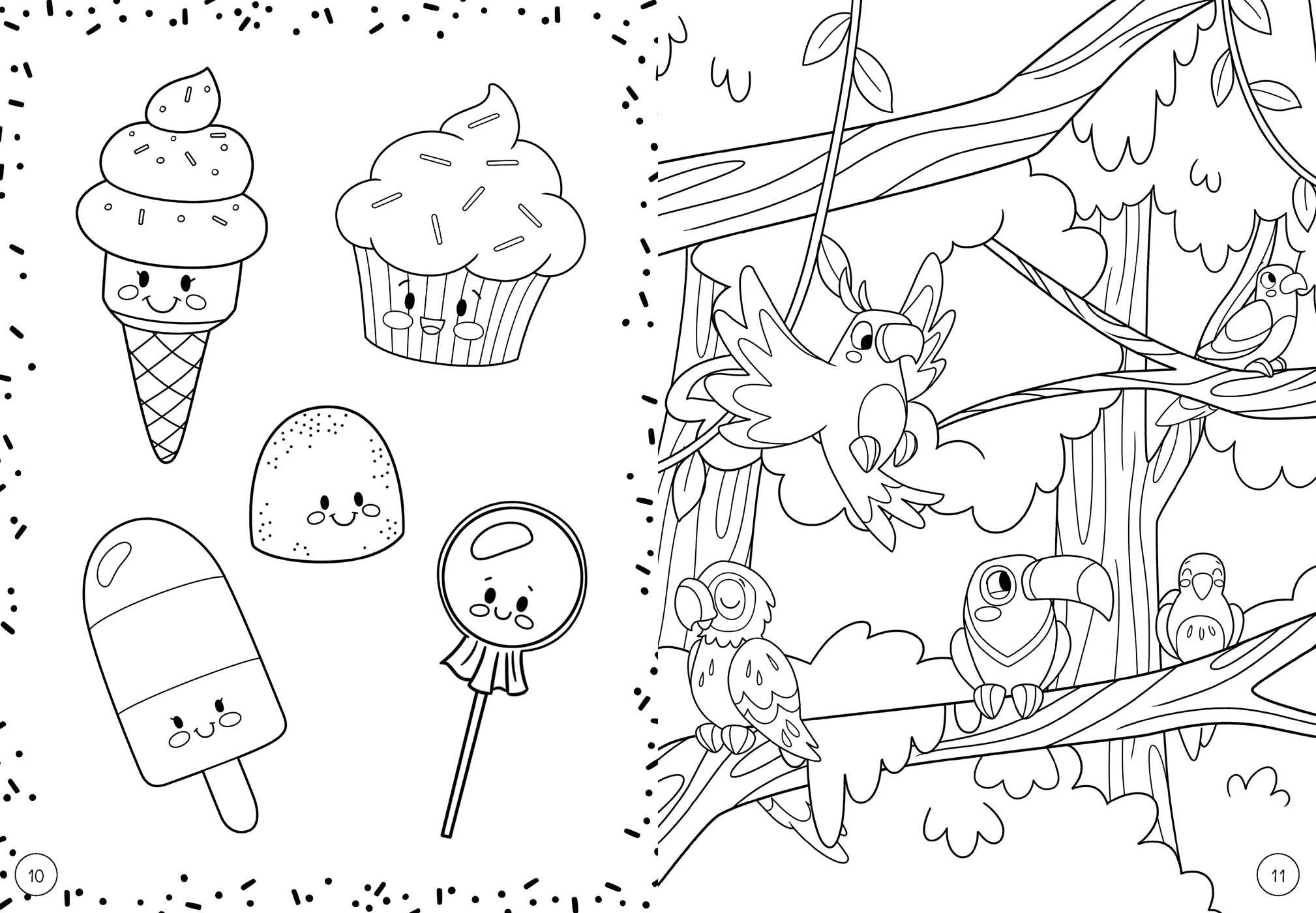 Color Me Cute! With Confetti Crayons and Stickers