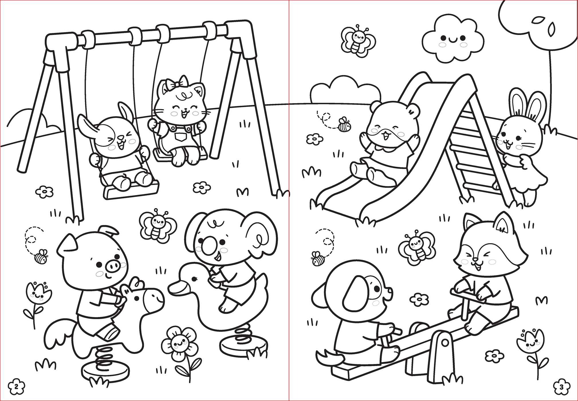 Sunny & Sweet: Coloring & Activity with Crayons and 50+ Stickers