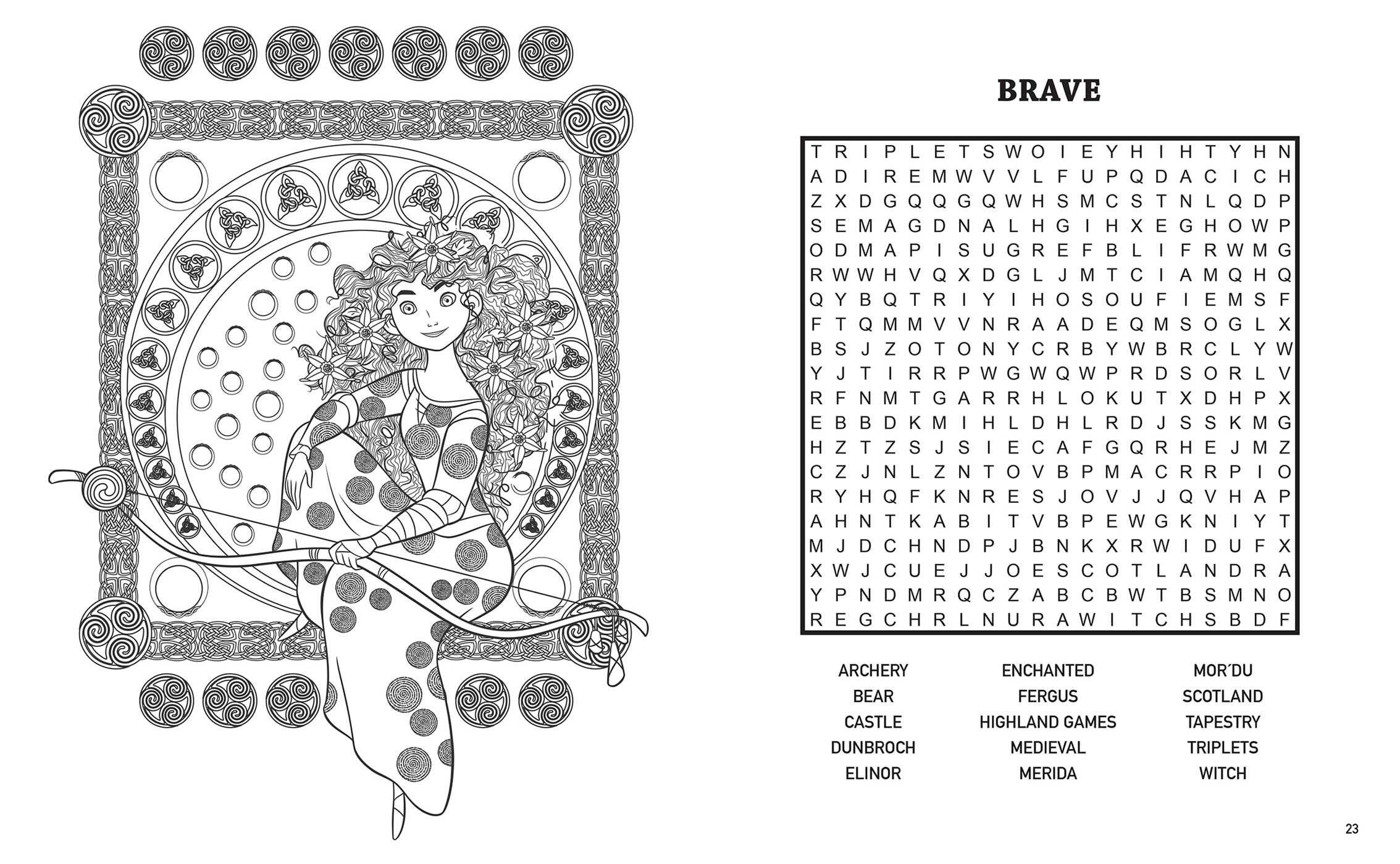Disney Word Search, Quips, Quotes and Coloring Book