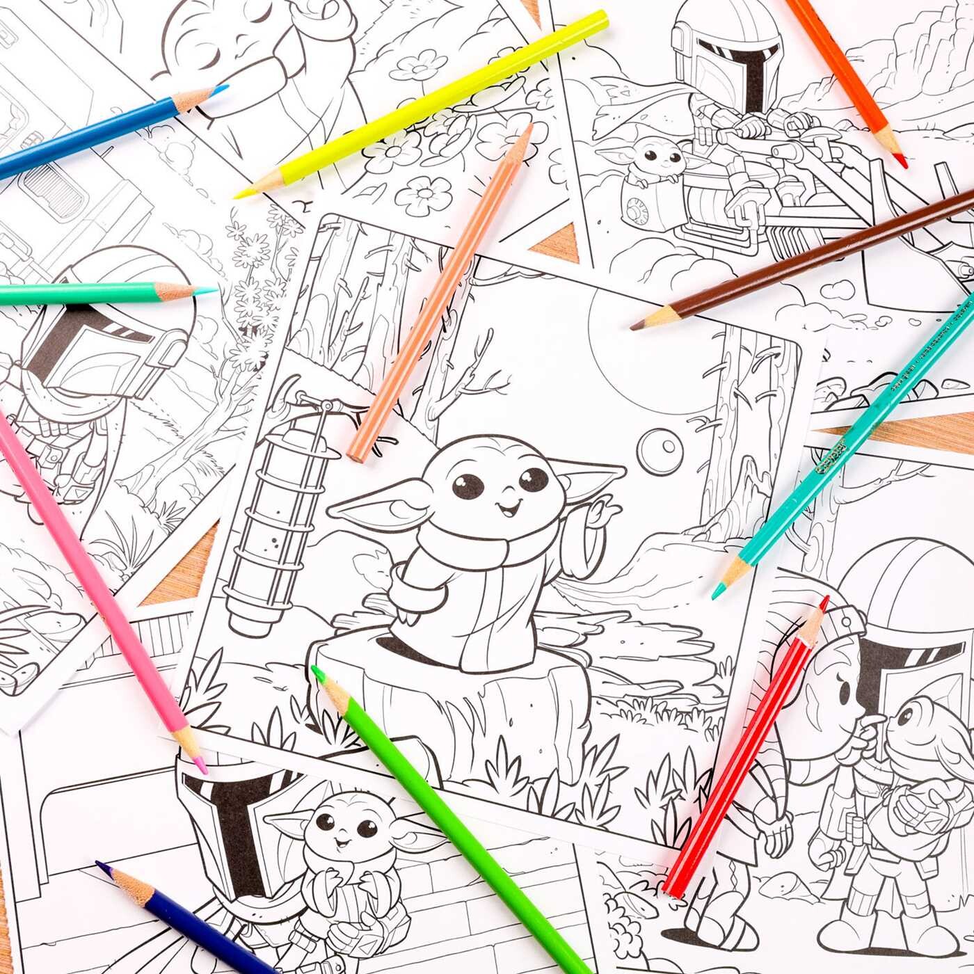 Star Wars The Mandalorian: Grogu Cozy Coloring