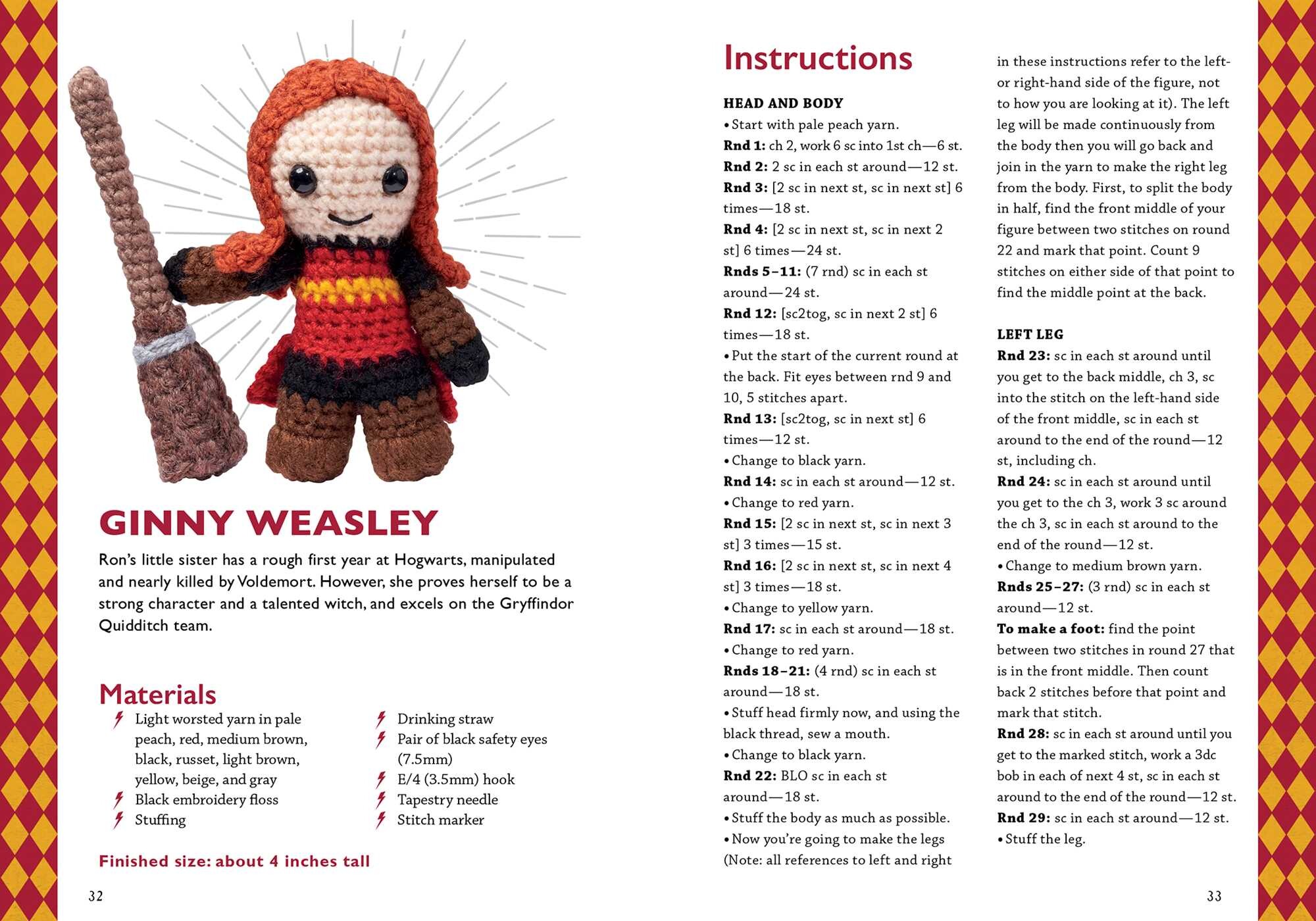Harry Potter Crochet Ron
