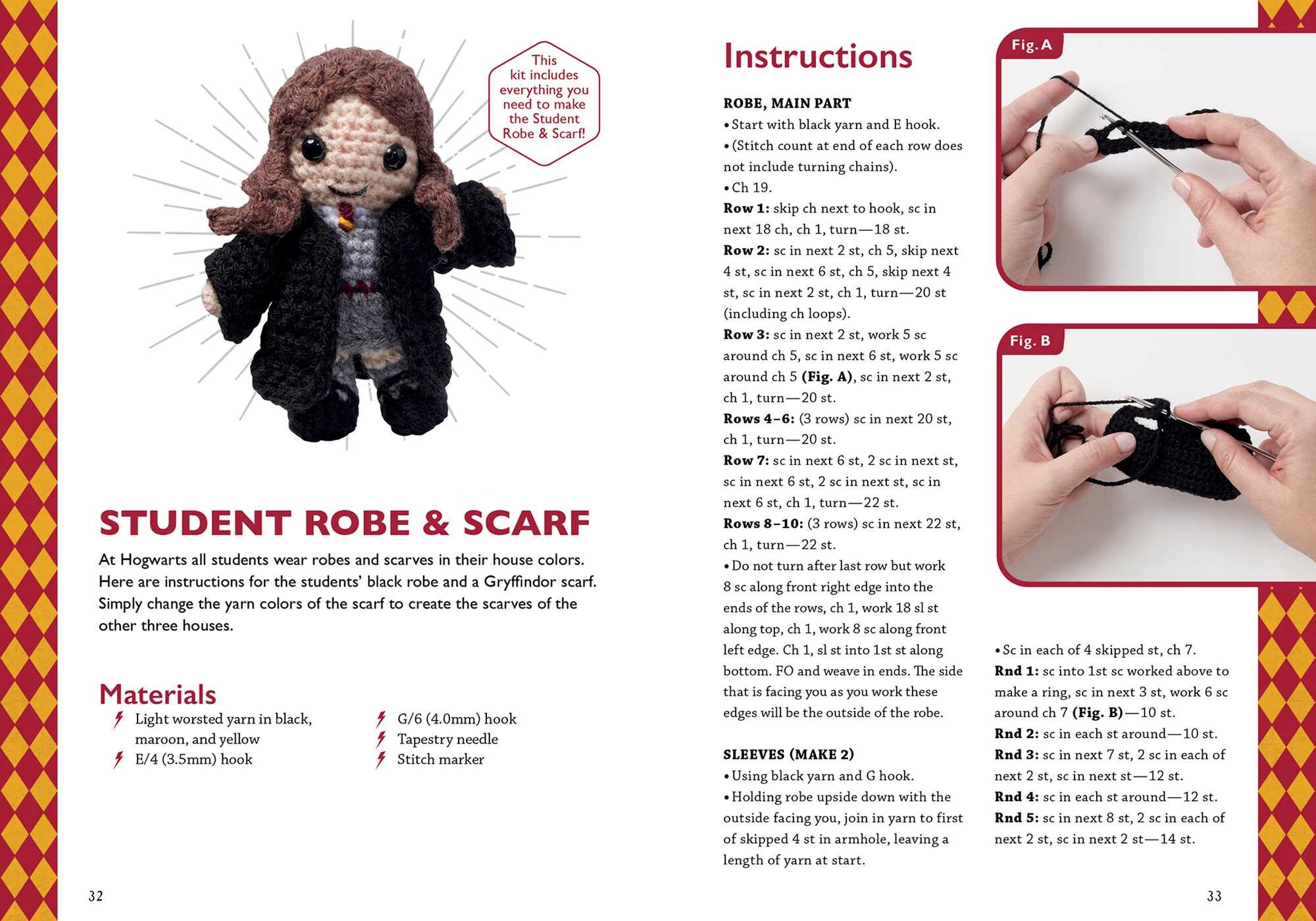 Harry Potter Crochet Hermione