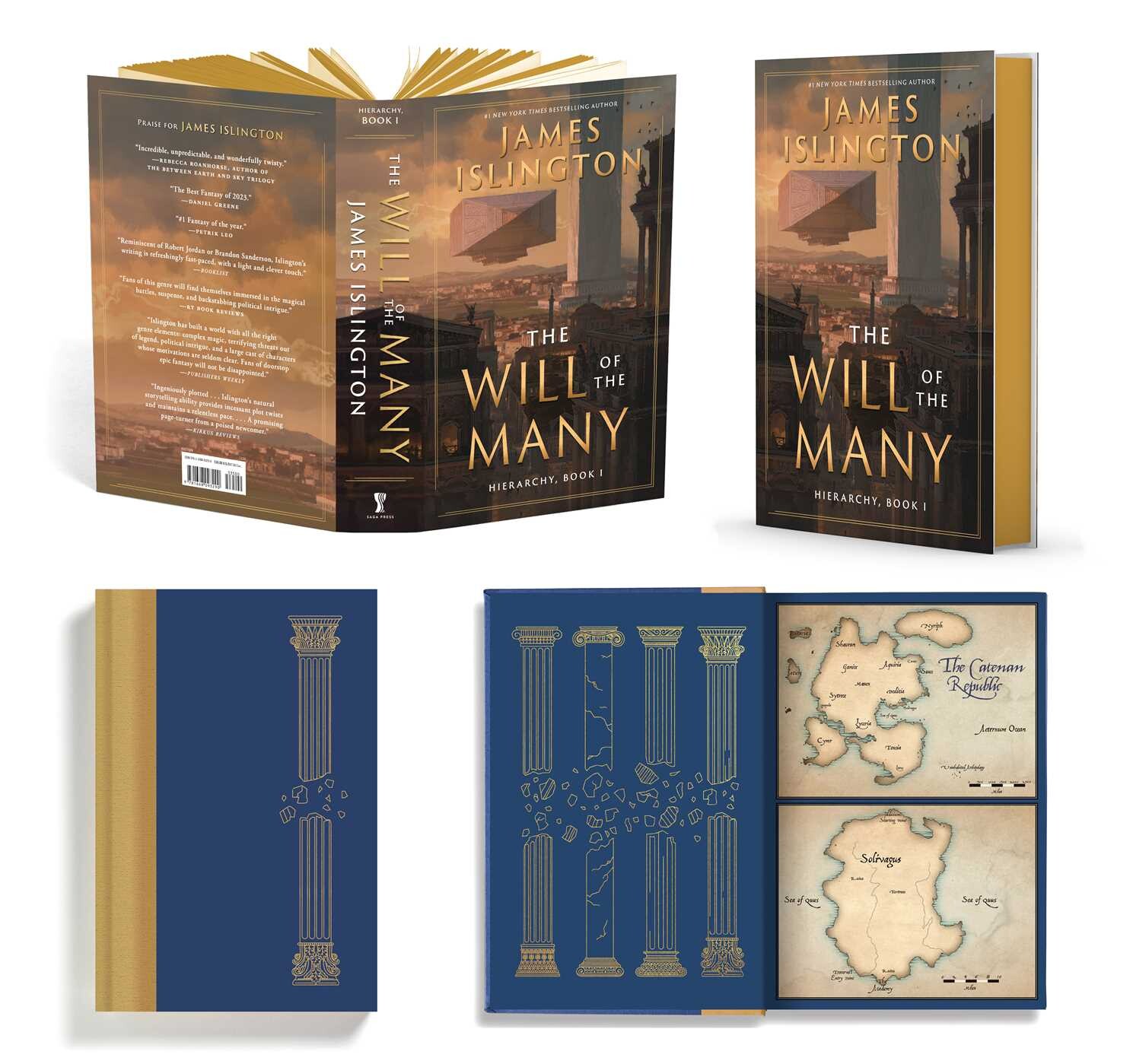 The Will of the Many: Deluxe Edition Hardcover | Book by James