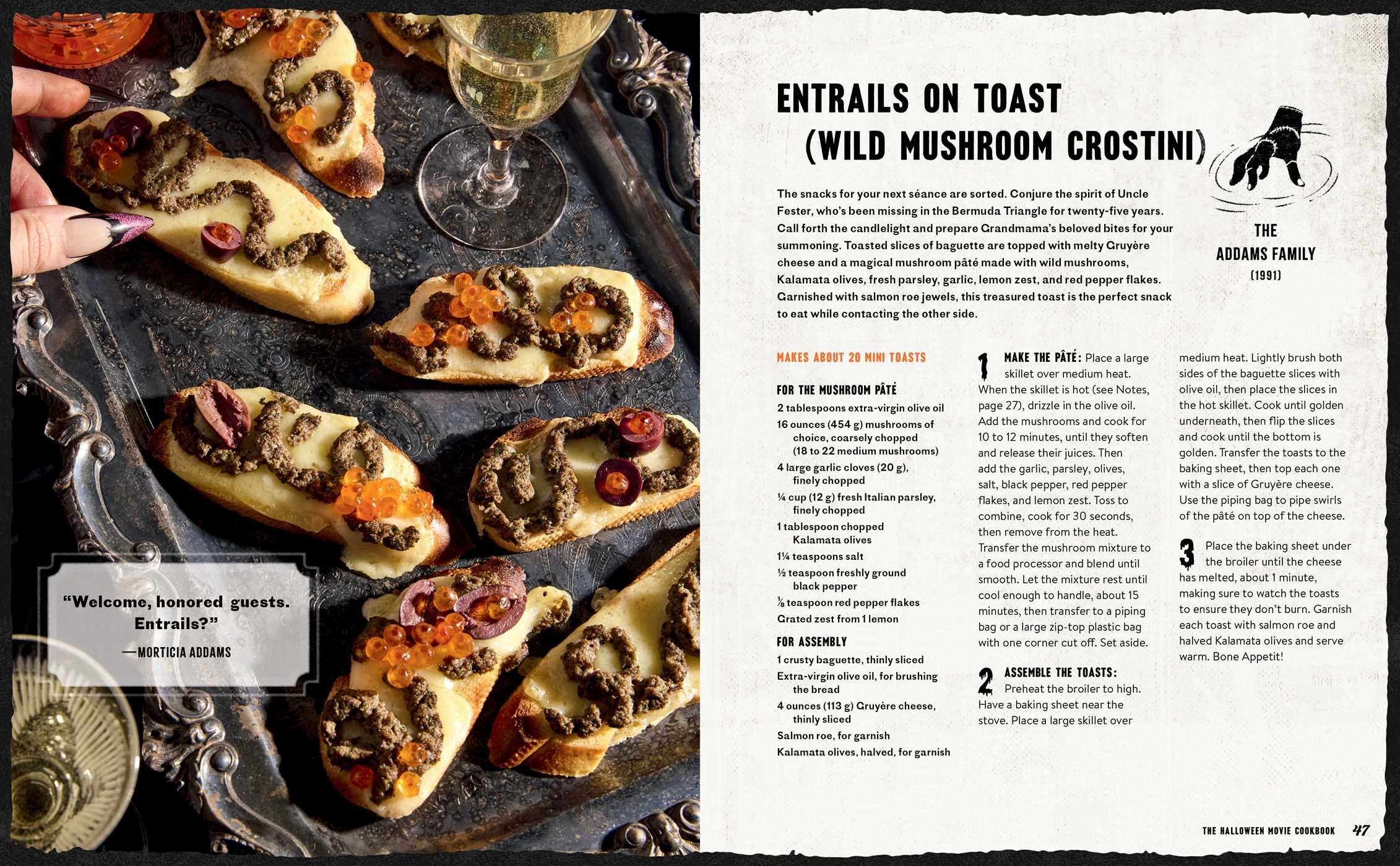 Halloween Movie Cookbook