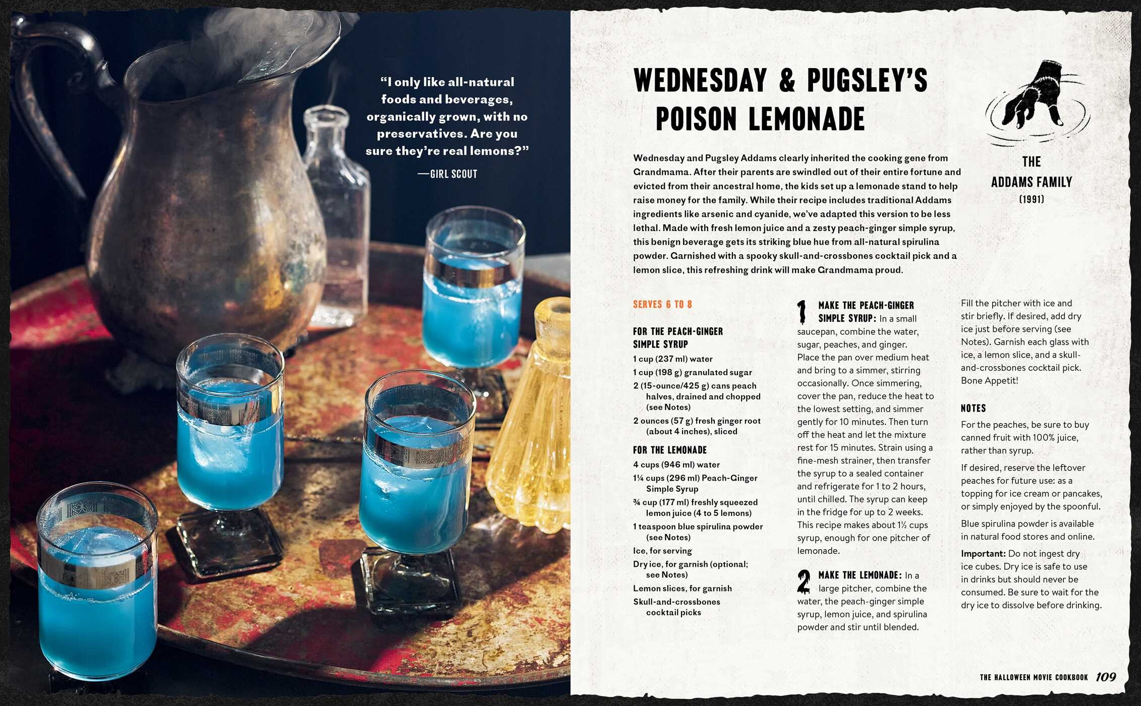 Halloween Movie Cookbook