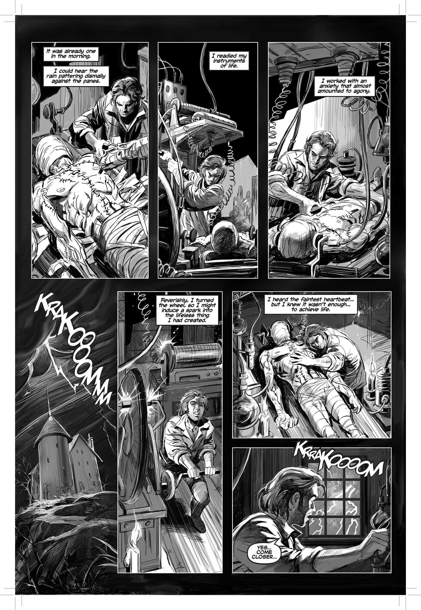 Mary Shelley's Frankenstein Starring Boris Karloff