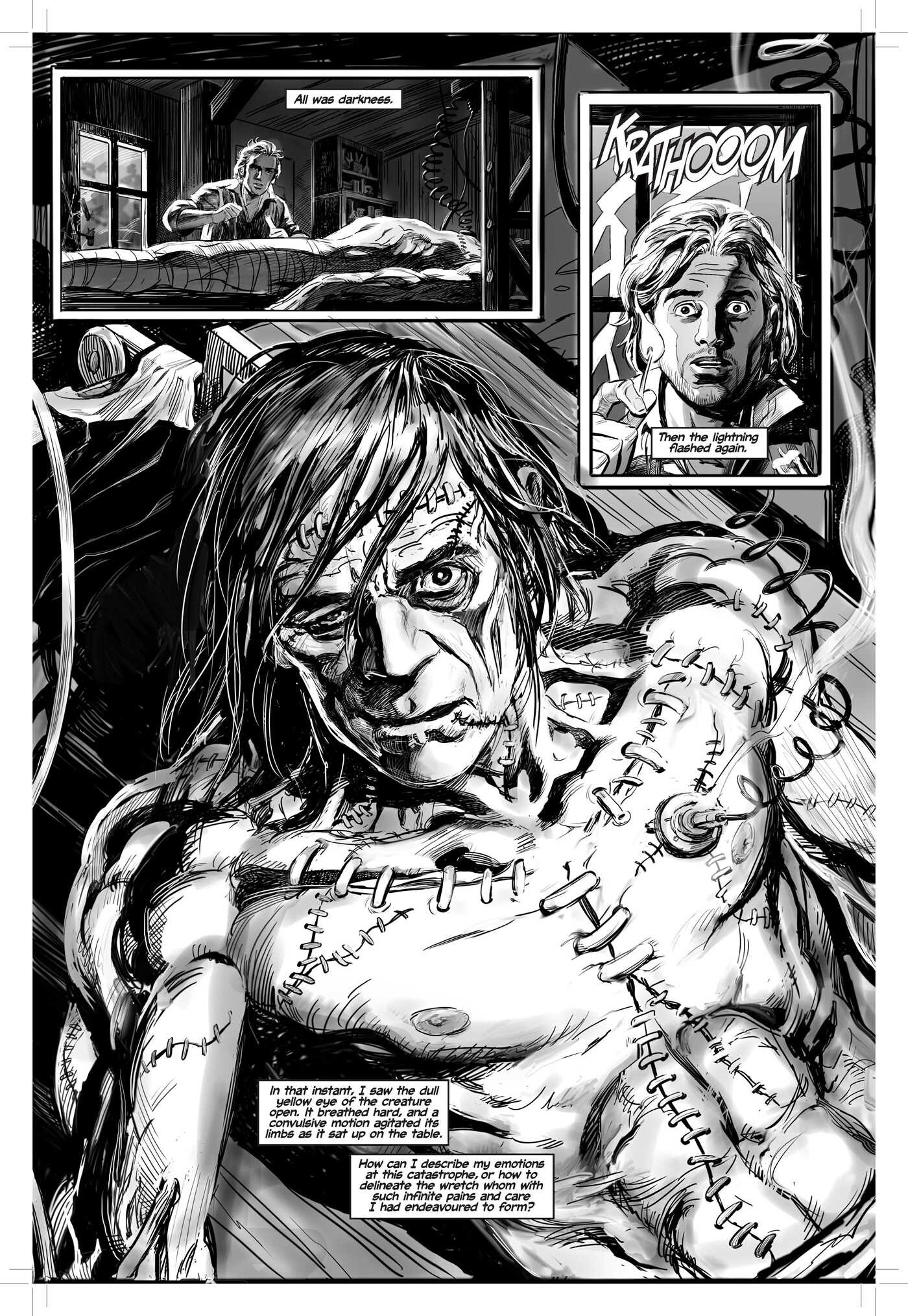 Mary Shelley's Frankenstein Starring Boris Karloff