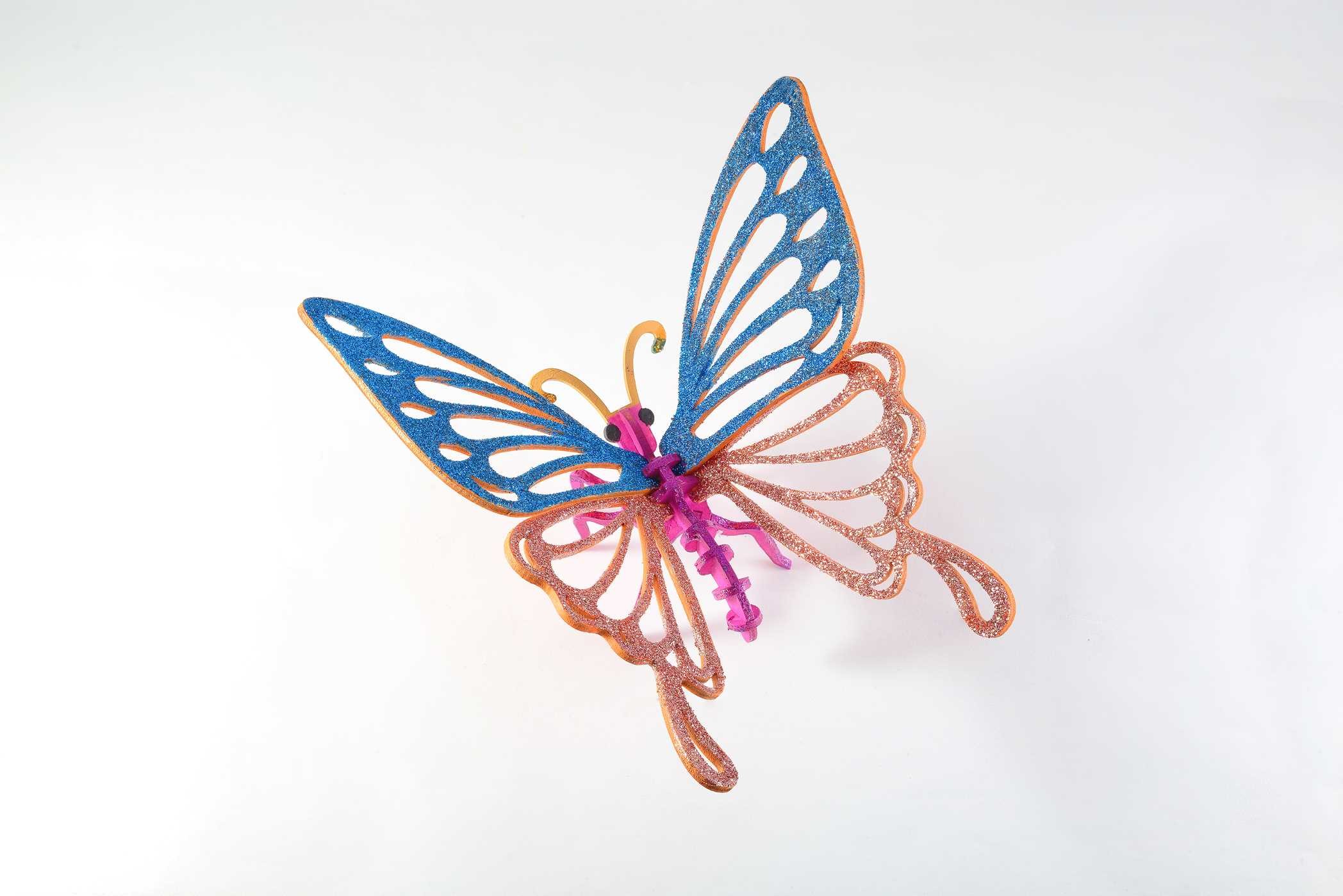 IncrediBuilds: Butterflies Deluxe Book and Model Set