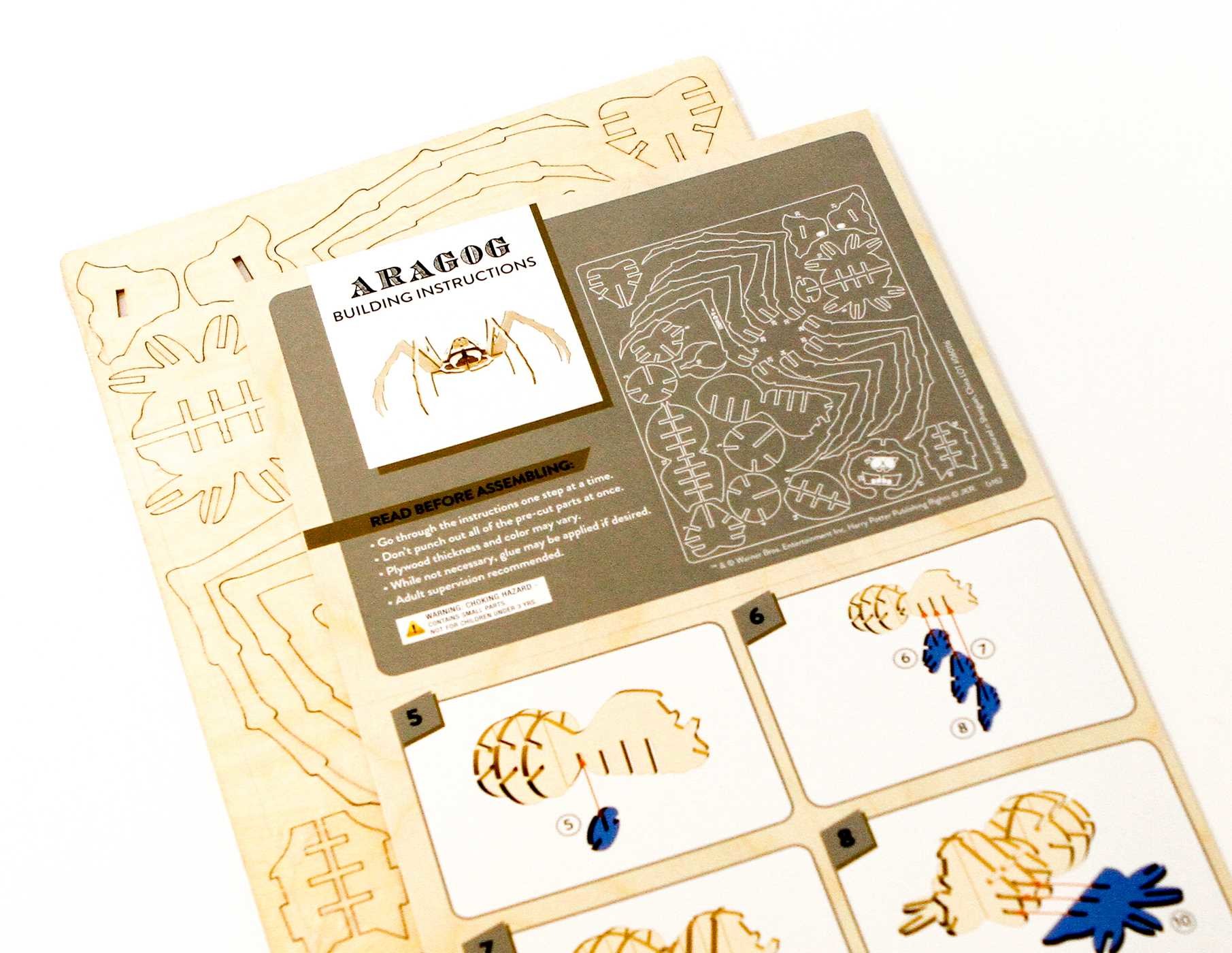 IncrediBuilds: Harry Potter: Aragog Deluxe Book and Model Set