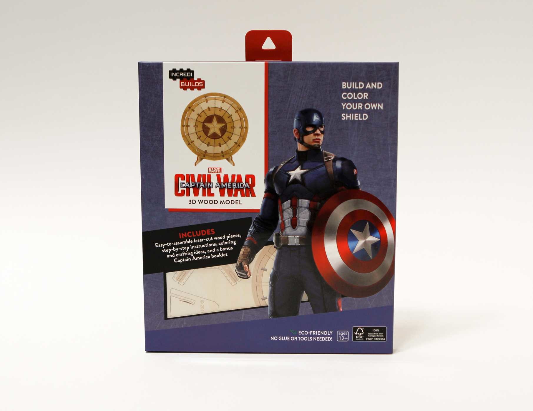IncrediBuilds: Marvel's Captain America: Civil War 3D Wood Model