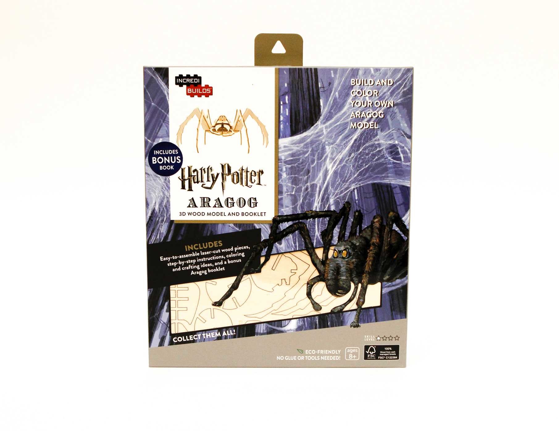 IncrediBuilds: Harry Potter: Aragog 3D Wood Model and Booklet