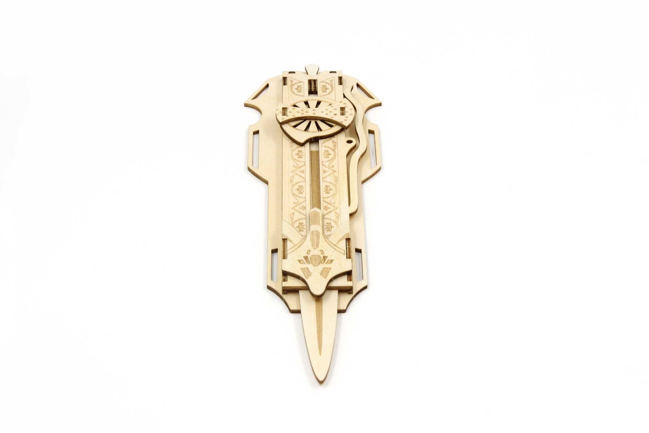 IncrediBuilds: Assassin's Creed 3D Wood Model