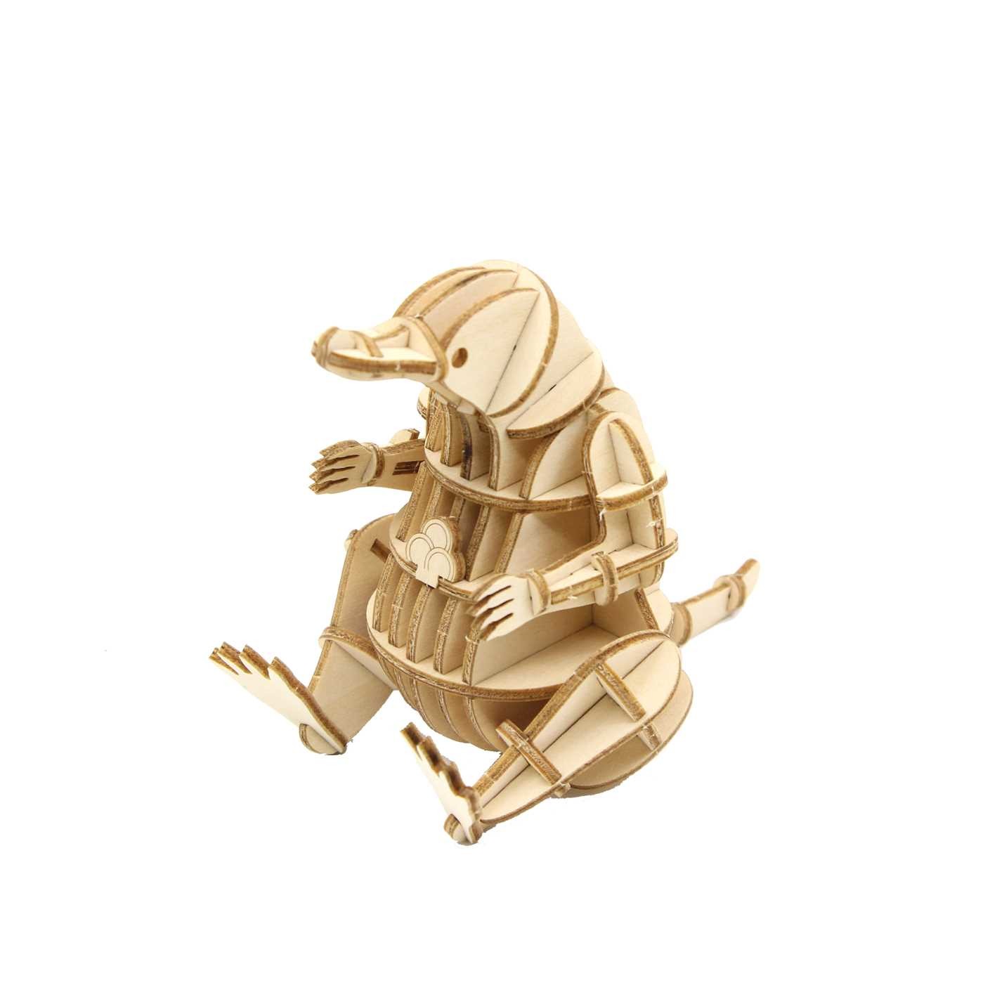 IncrediBuilds Fantastic Beasts and Where to Find Them Niffler 3D Wood