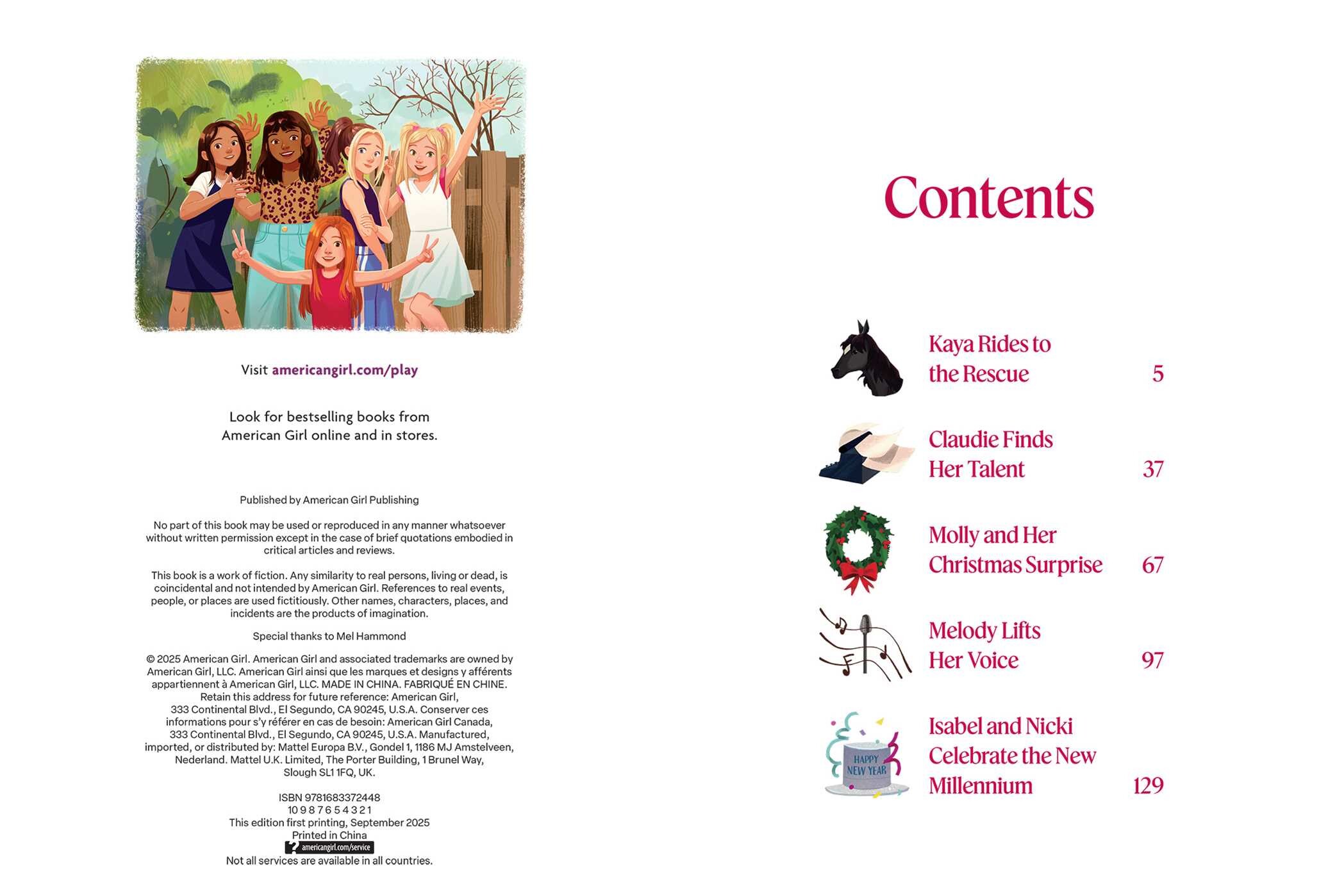 American Girl: 5-Minute Stories