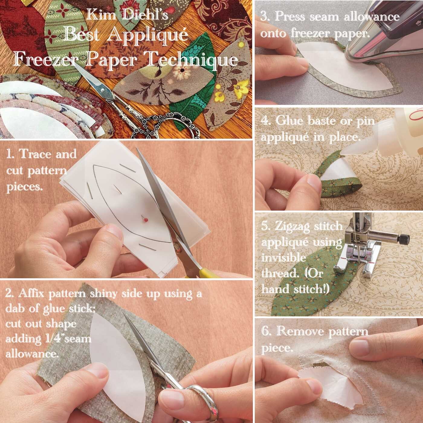 Kim Diehl's Best Appliqué Freezer Paper
